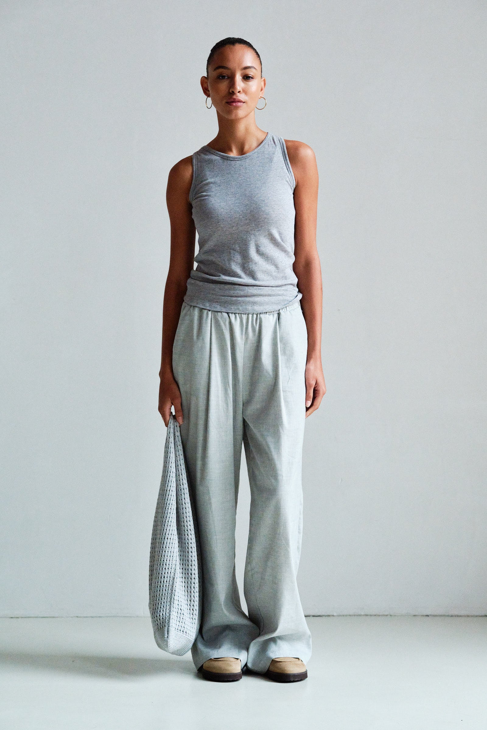 SINGLET (S26T1263LTD) GREY MELANGE