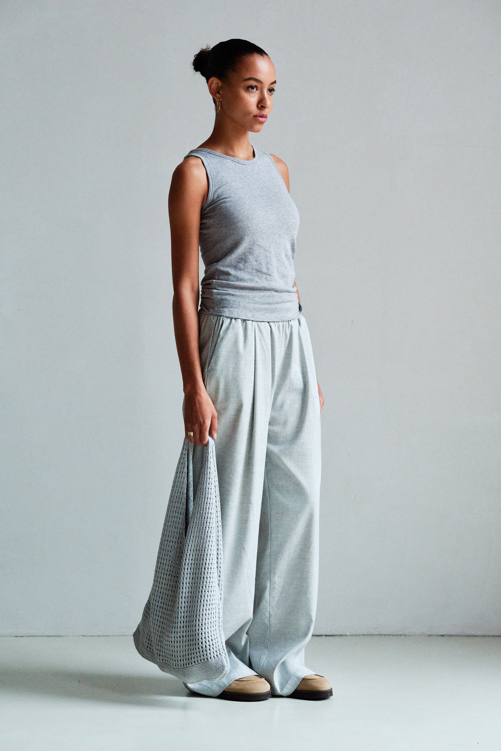 TROUSERS (S26N1731LTD) GREY