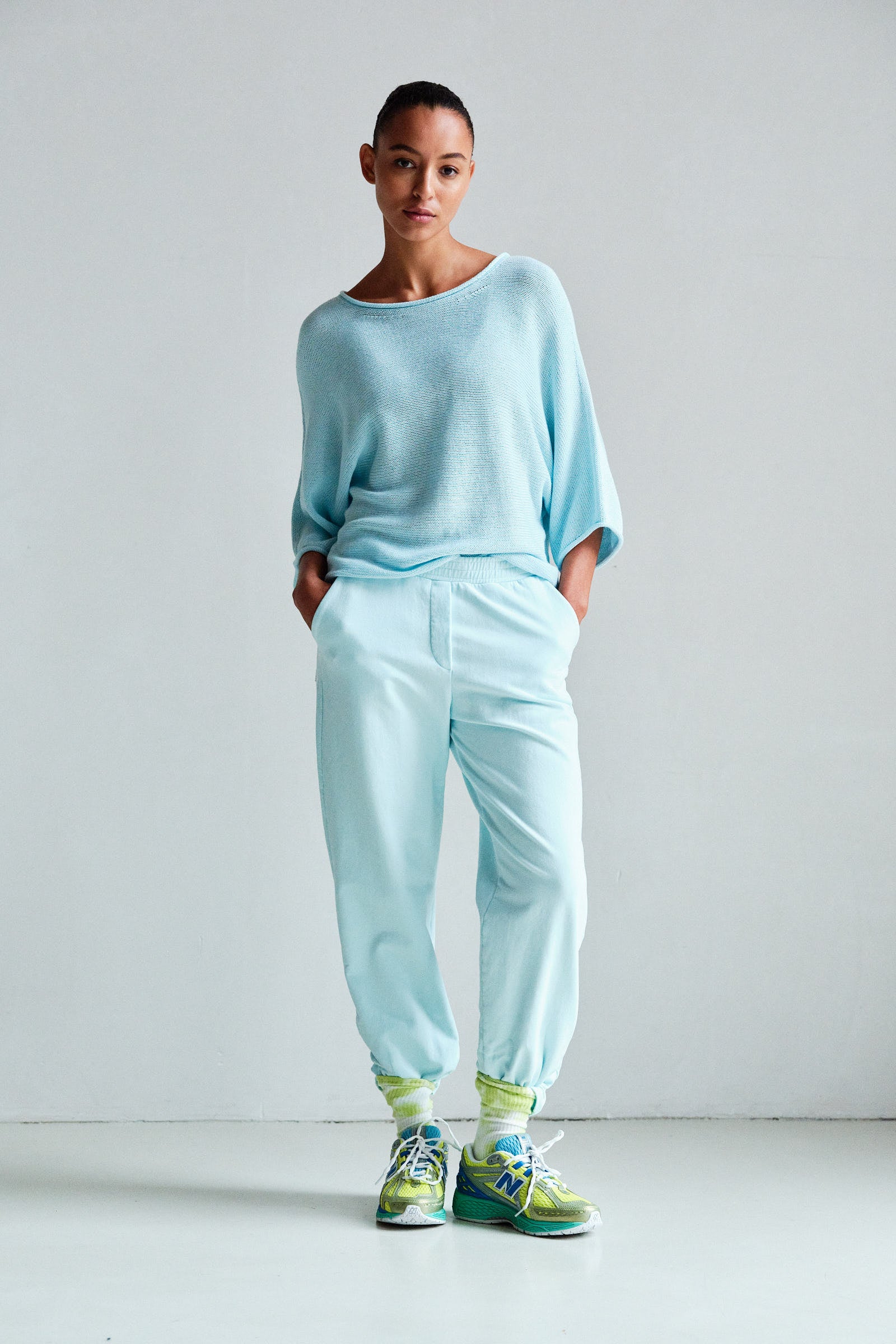 JUMPER (S26B414LTD) PASTEL BLUE