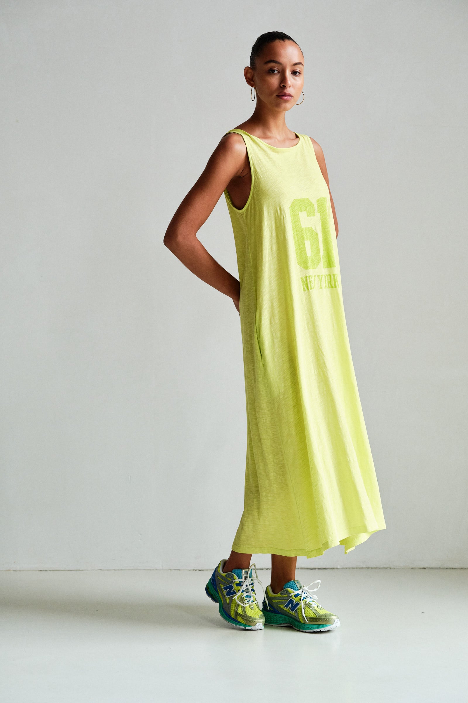 DRESS (S26T1265LTD) SUNNY LIME