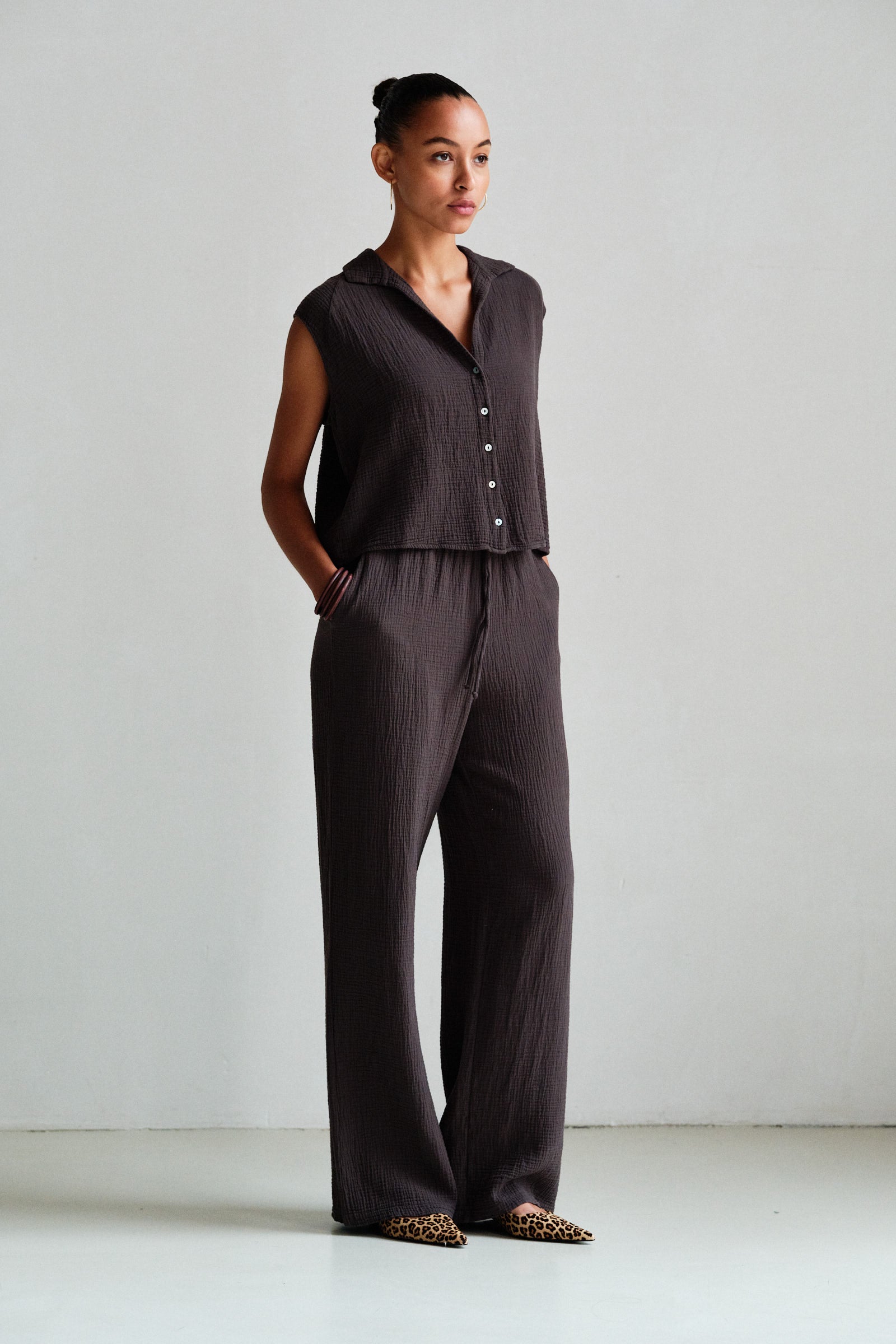 BLOUSE (S26T1275LTD) WOOD