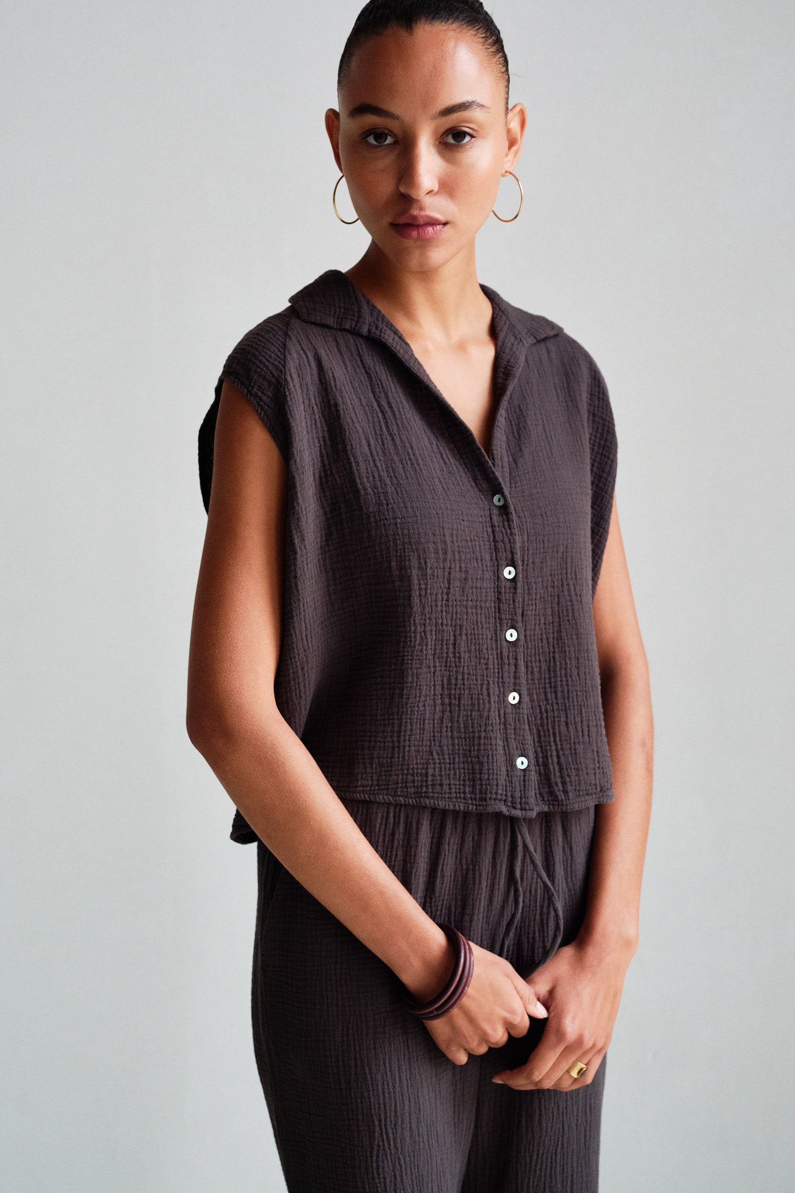 BLOUSE (S26T1275LTD) WOOD