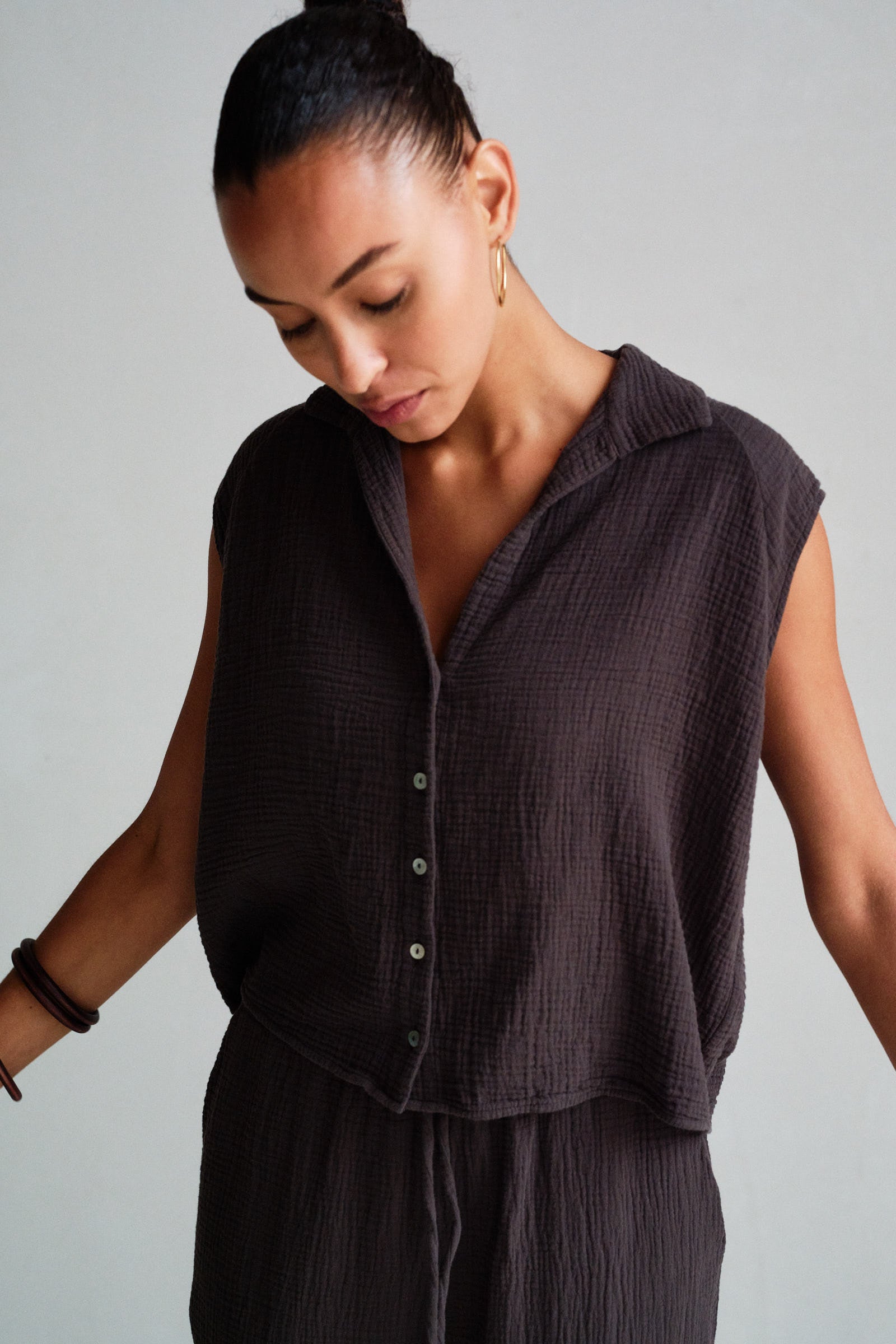 BLOUSE (S26T1275LTD) WOOD