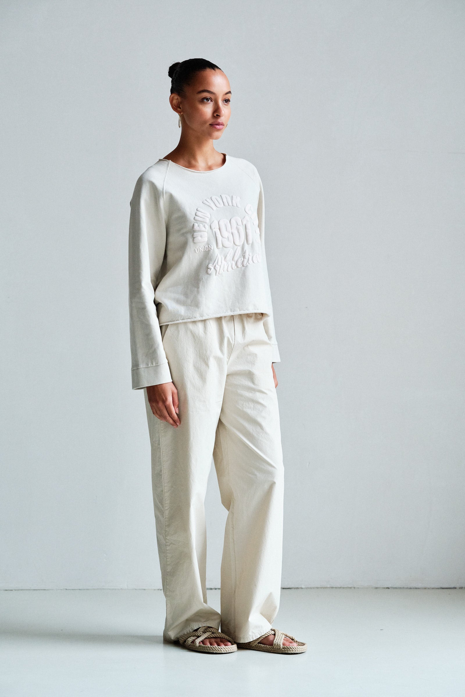 SWEATER (S26F1886LTD) JUTE - WASH