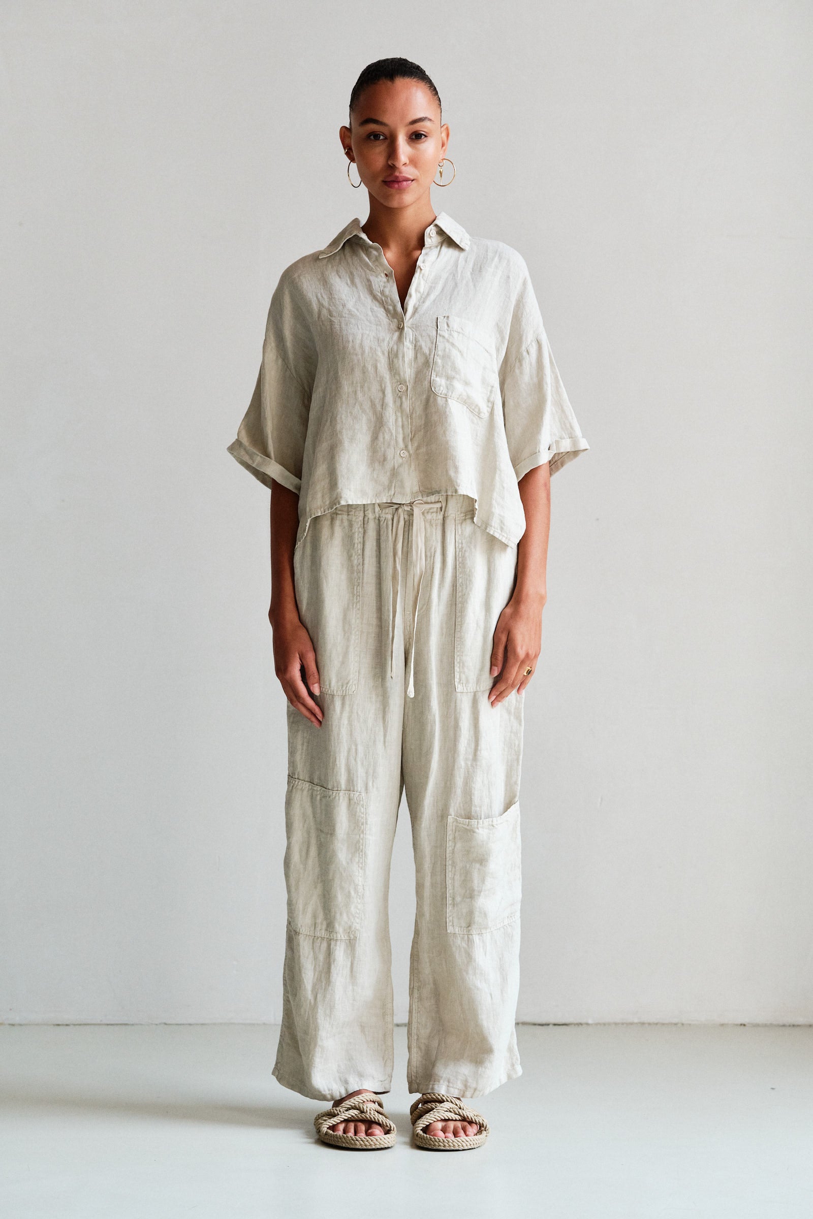 TROUSERS (S26Z882LTD) JUTE