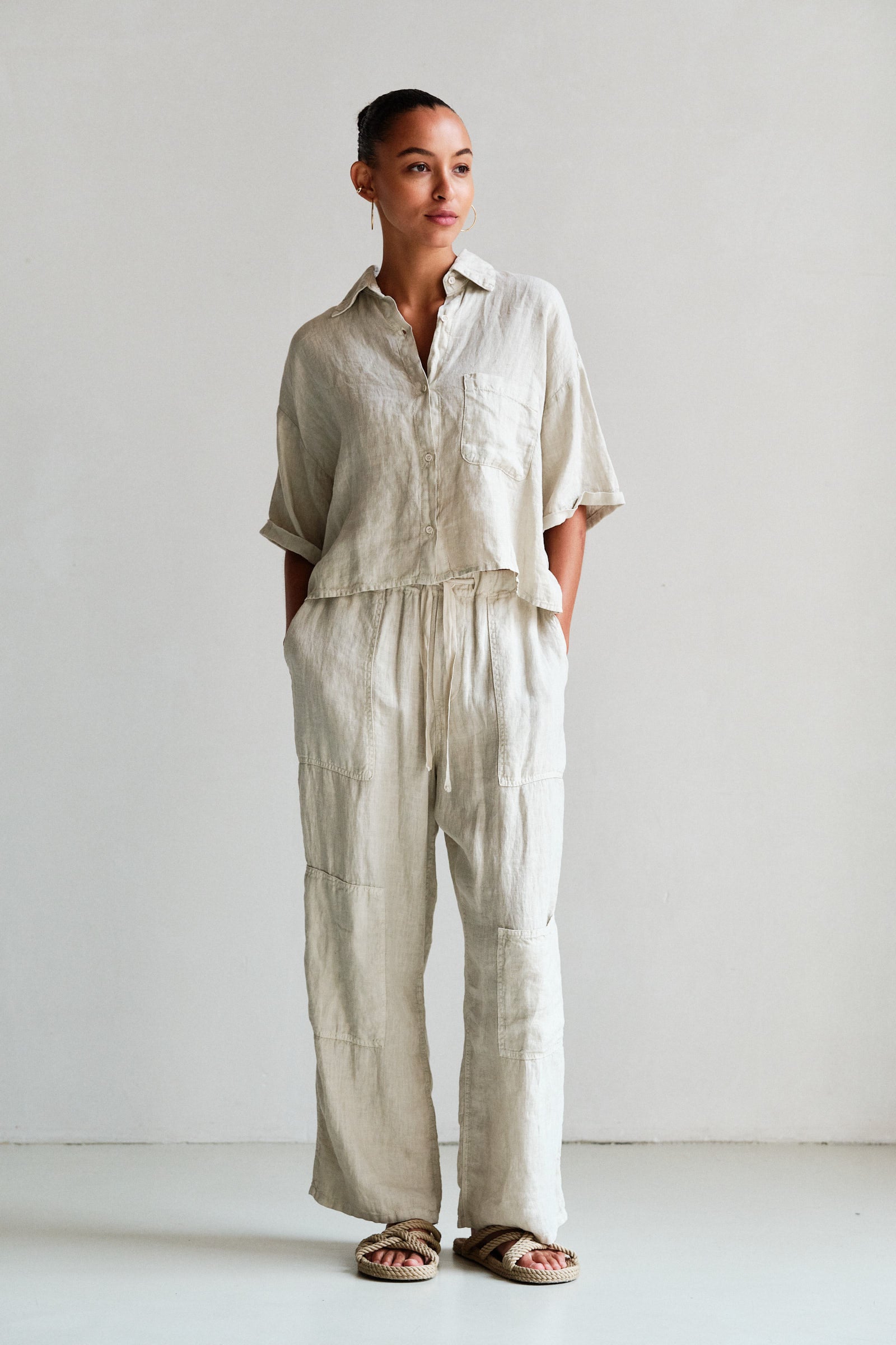 TROUSERS (S26Z882LTD) JUTE