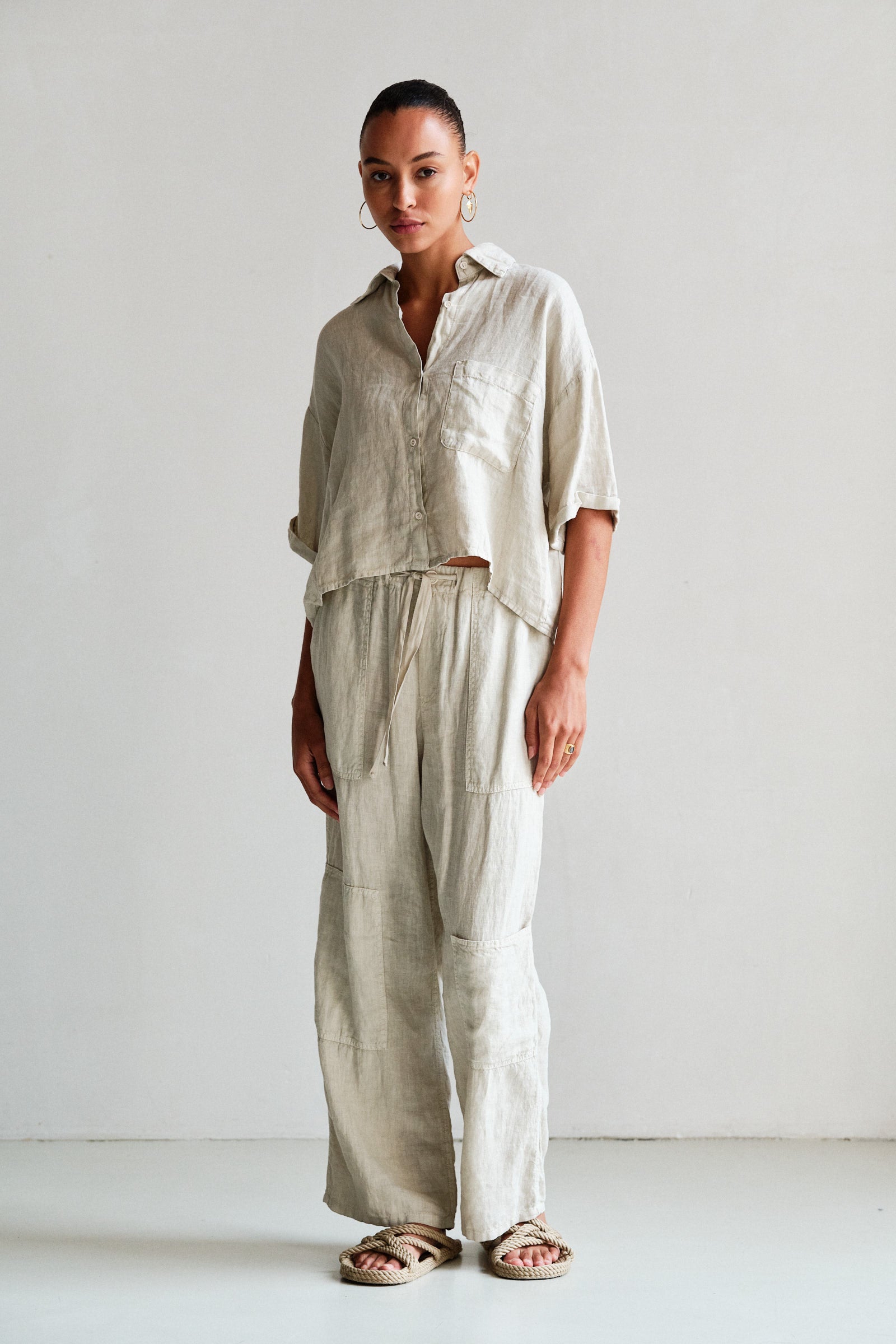 TROUSERS (S26Z882LTD) JUTE