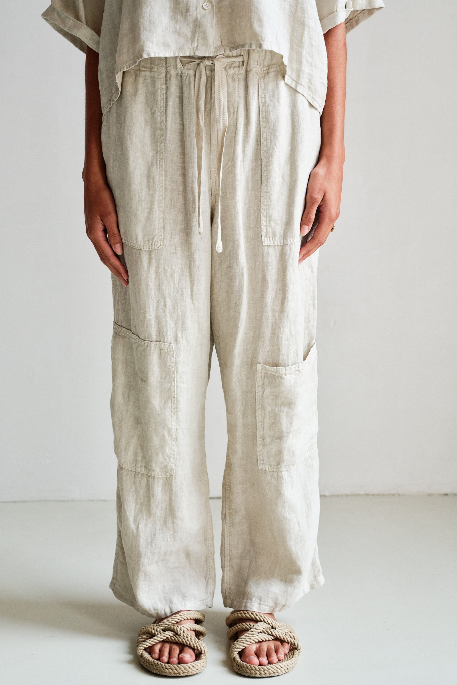 TROUSERS (S26Z882LTD) JUTE
