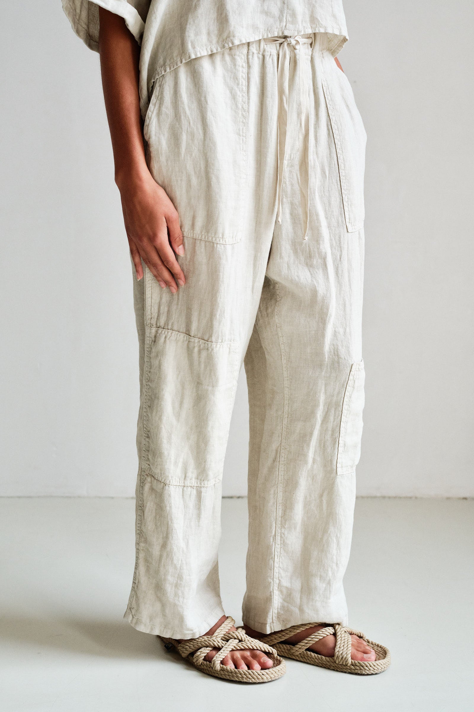 TROUSERS (S26Z882LTD) JUTE