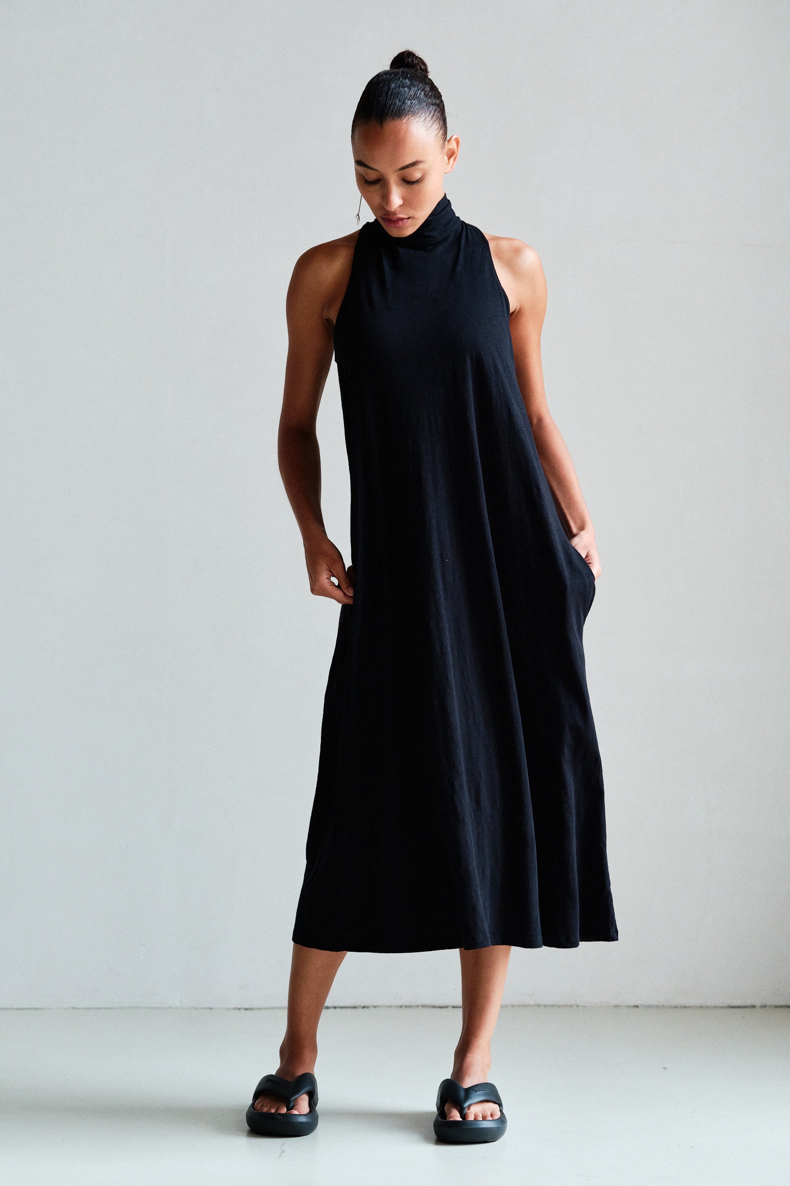 DRESS (S26T1287LTD-A) BLACK