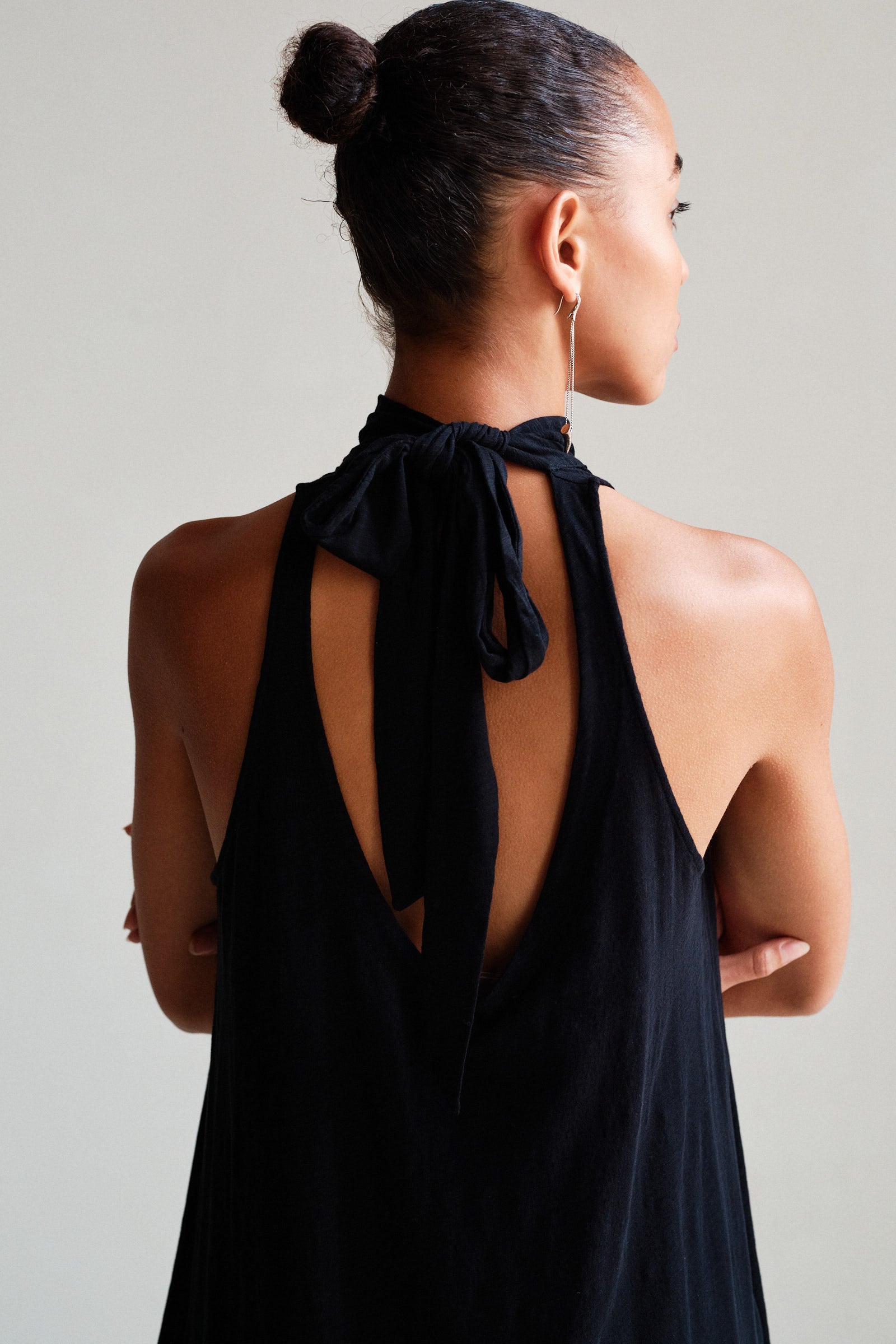 DRESS (S26T1287LTD-A) BLACK