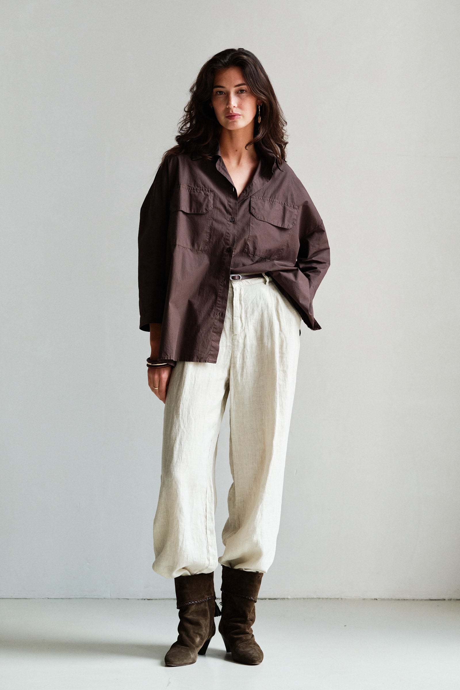 TROUSERS (S26Z876LTD) JUTE