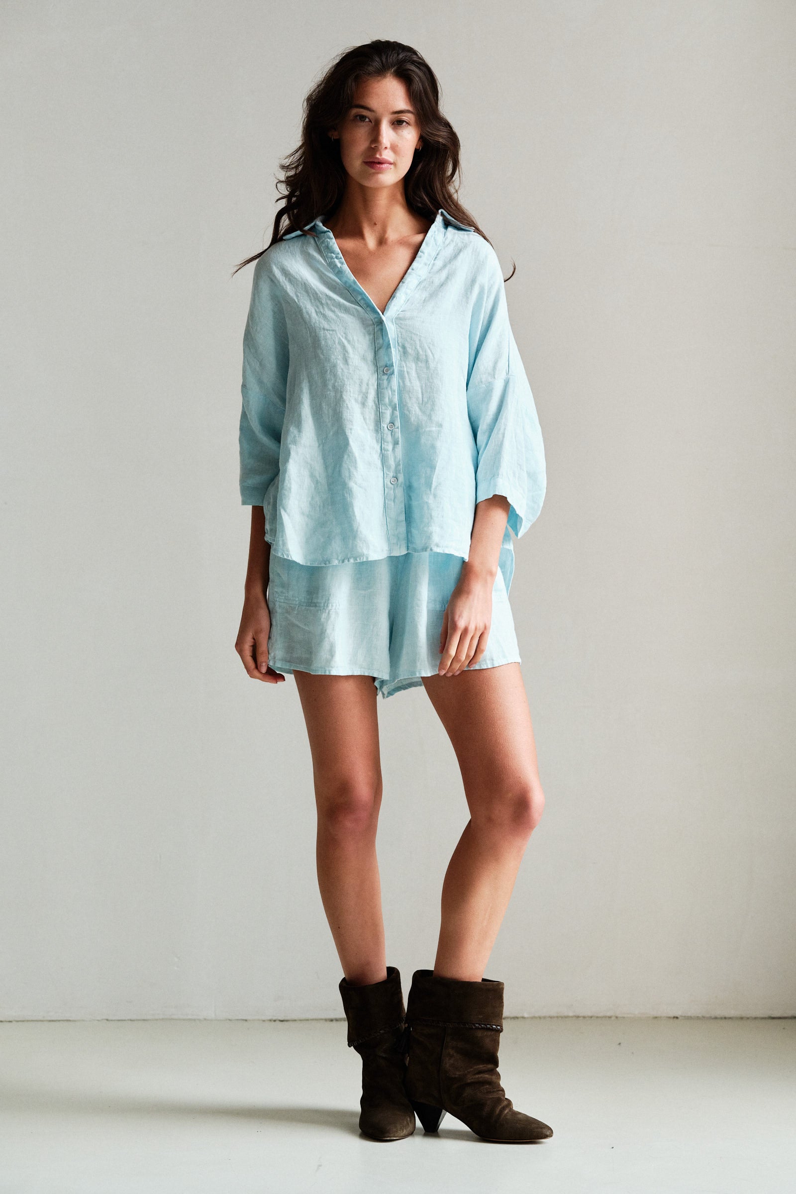 SHORTS (S26Z879LTD) PASTEL BLUE