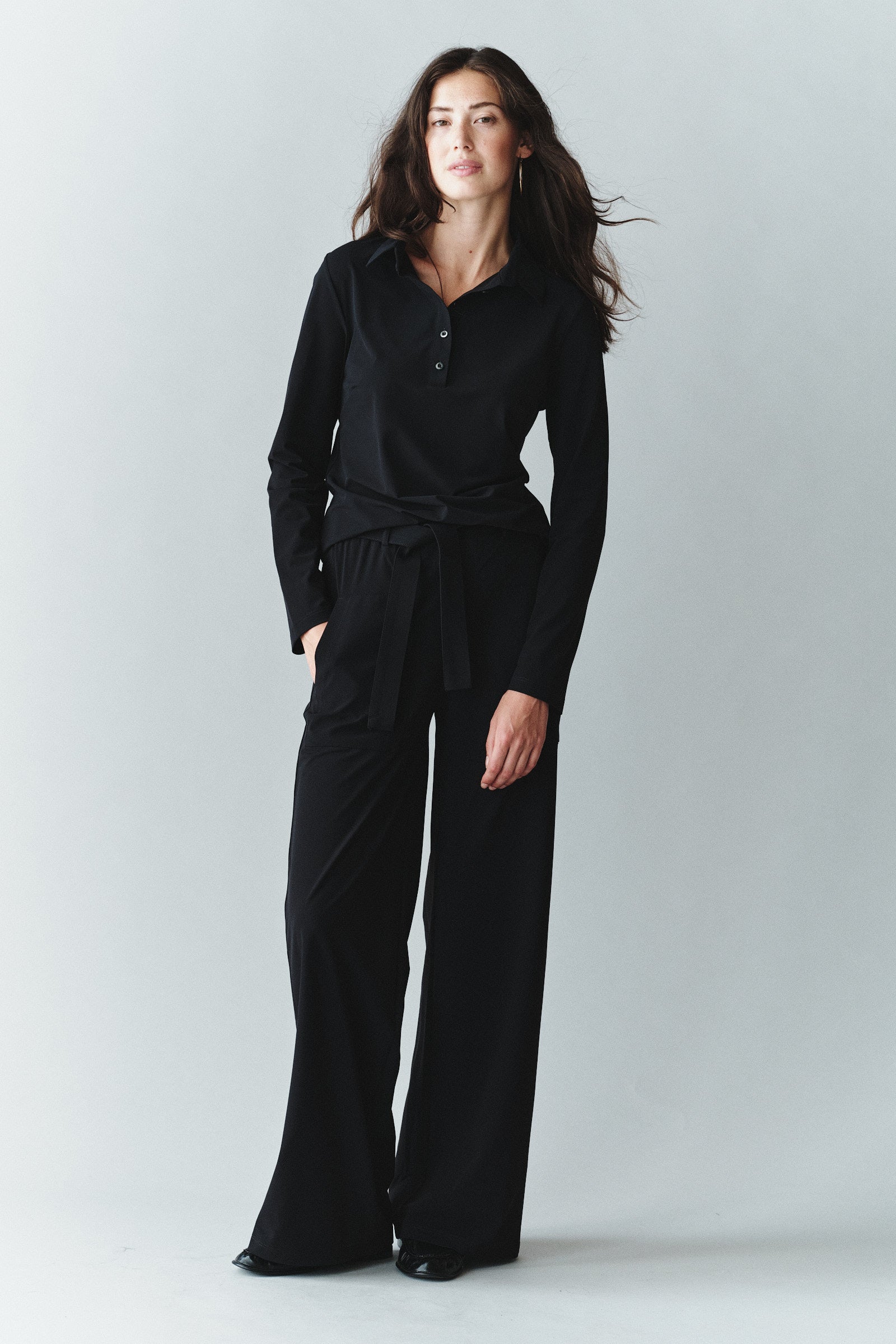 TROUSERS (BOWIE) BLACK