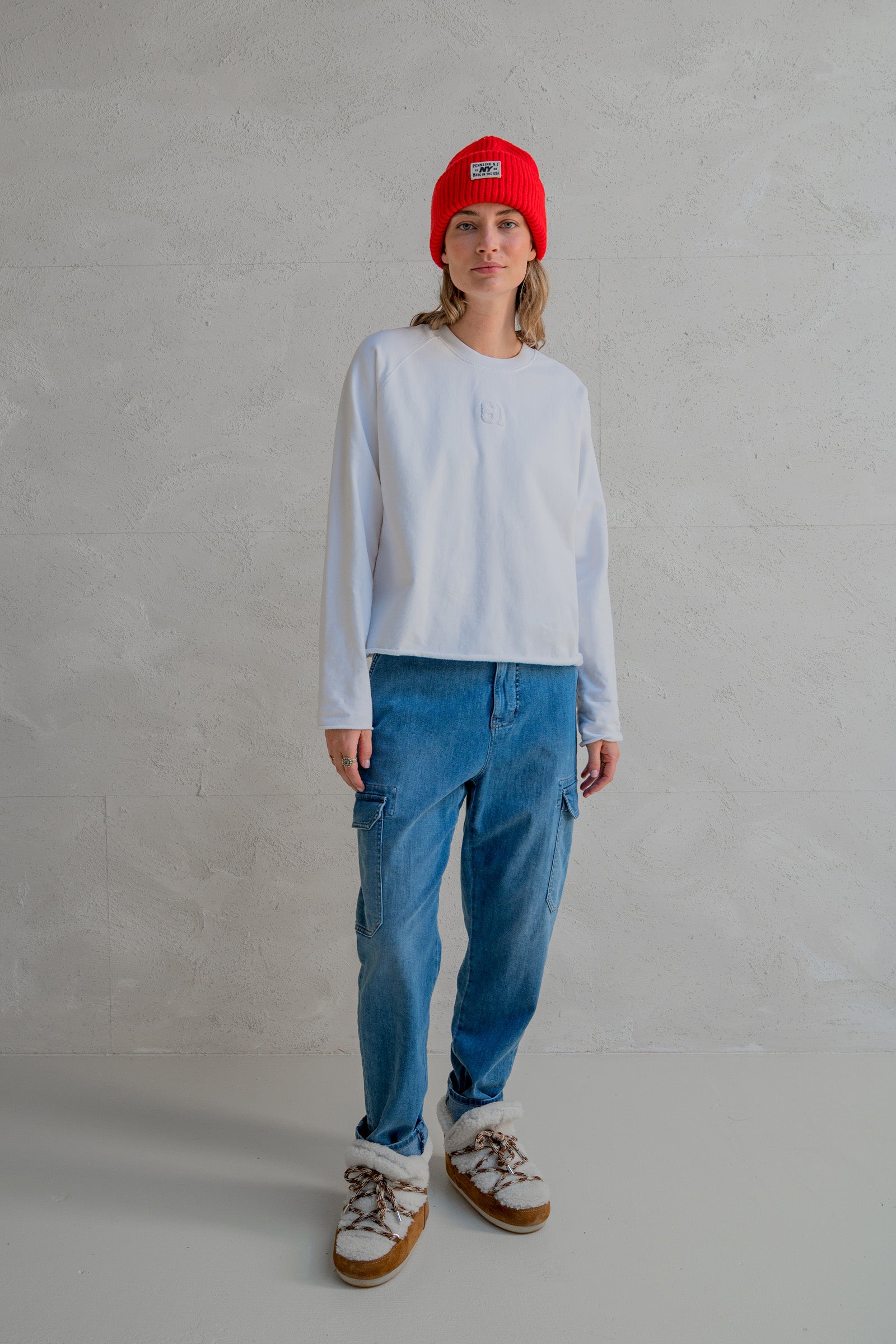 BEANIE (W25B354) TOMATO