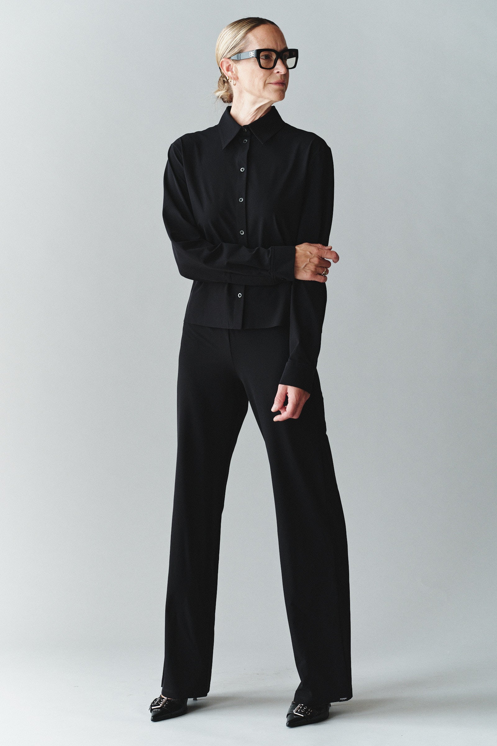 TROUSERS (JACKSON) BLACK