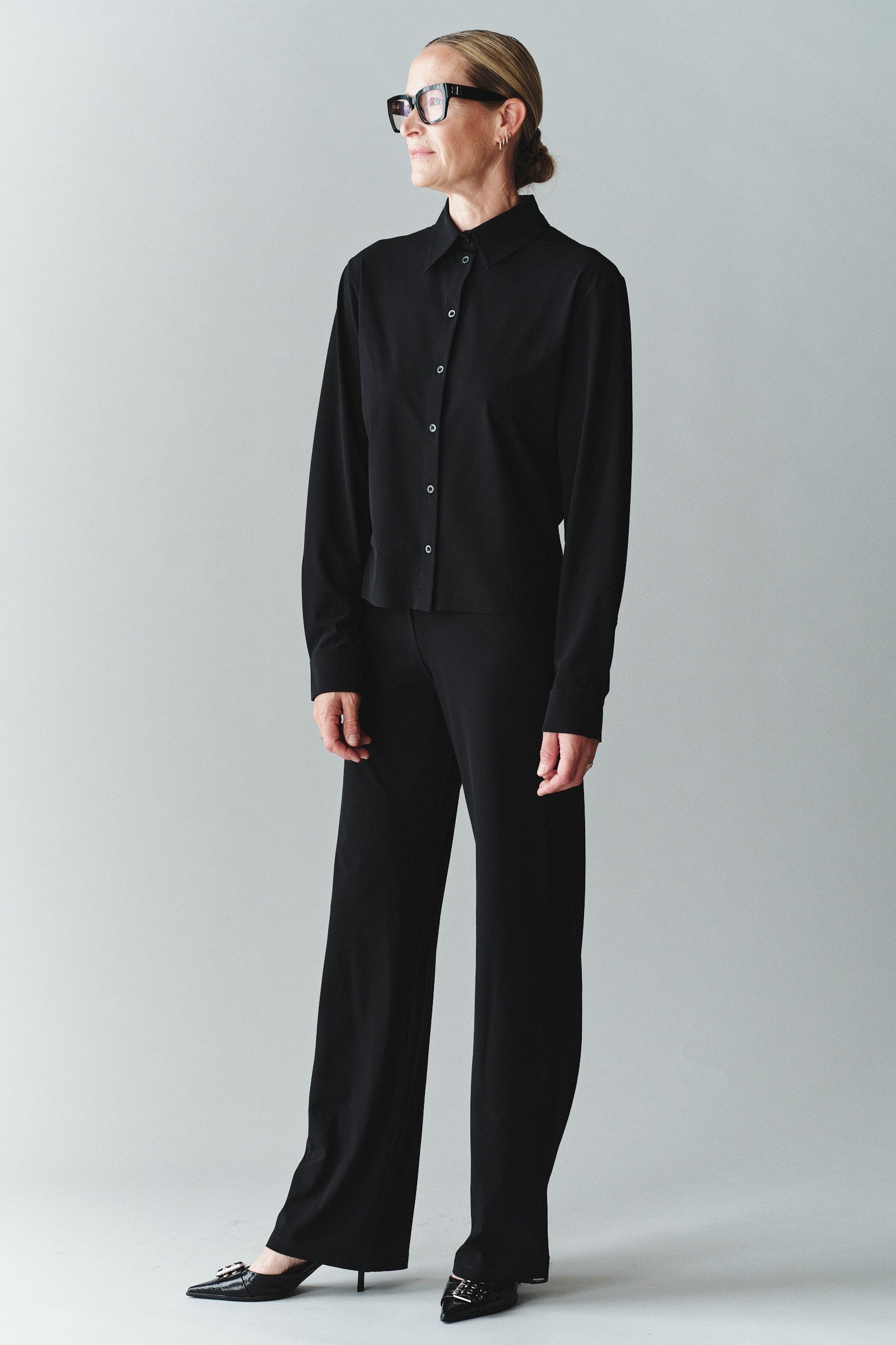 TROUSERS (JACKSON) BLACK