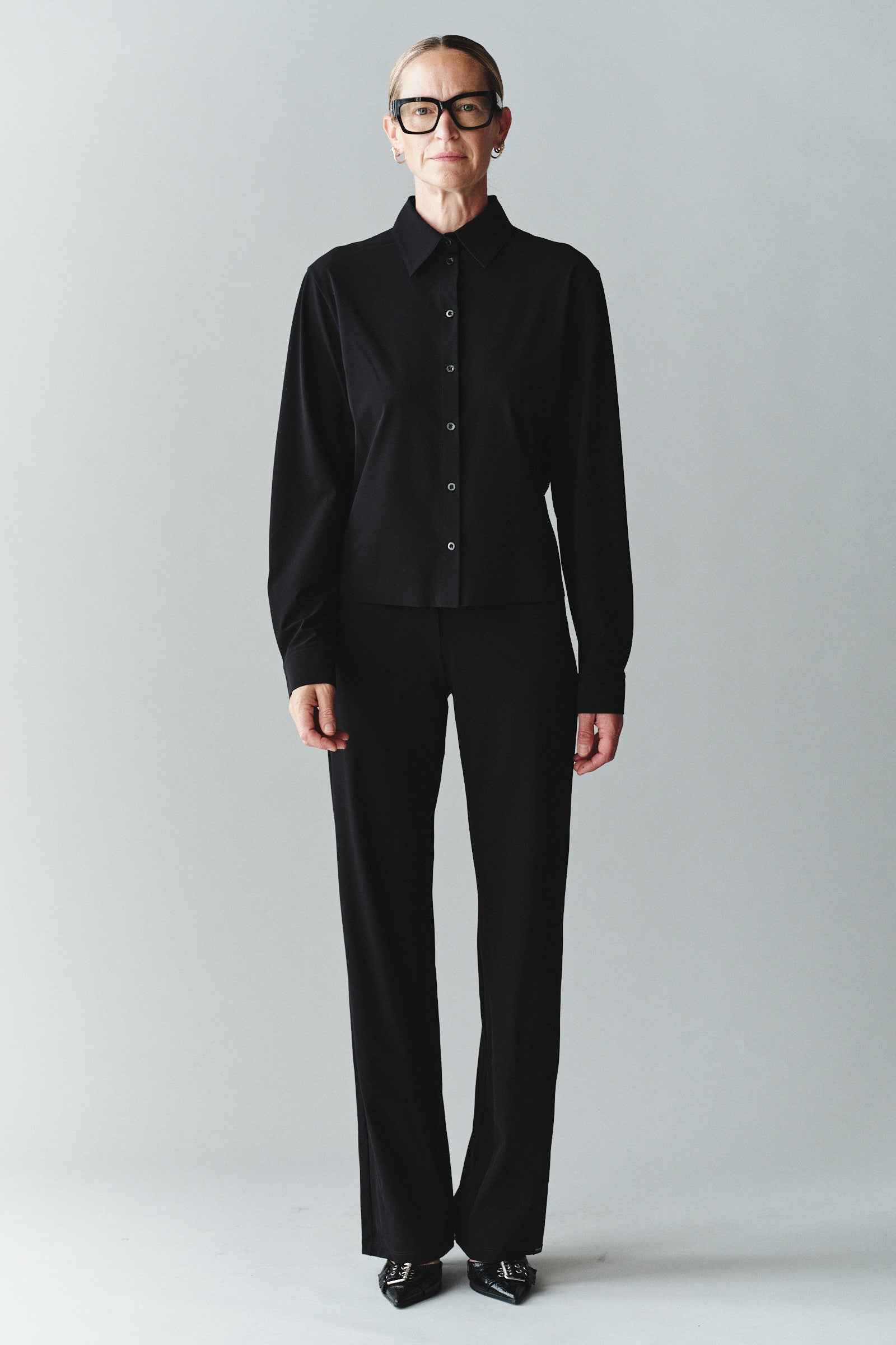 TROUSERS (JACKSON) BLACK