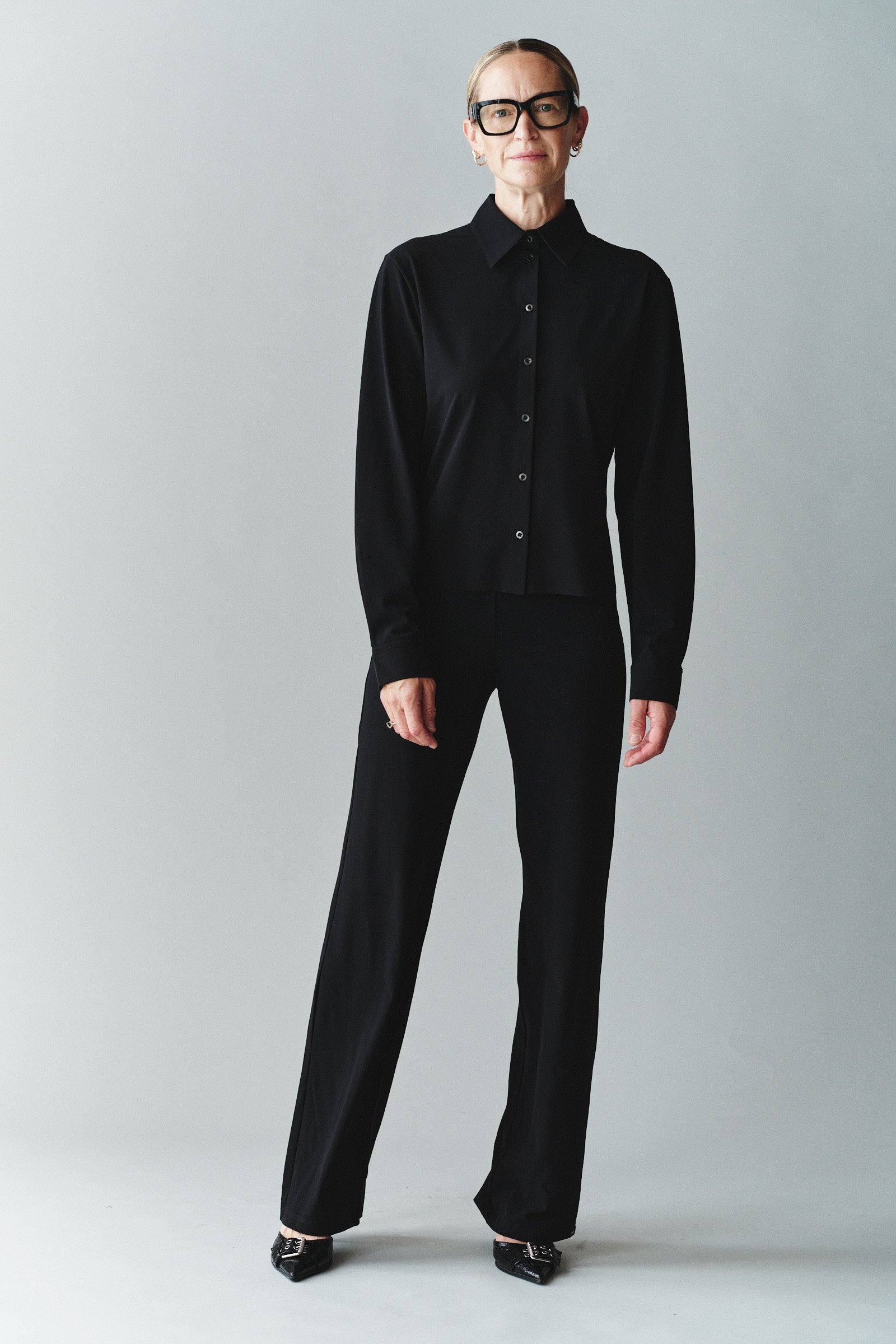 TROUSERS (JACKSON) BLACK