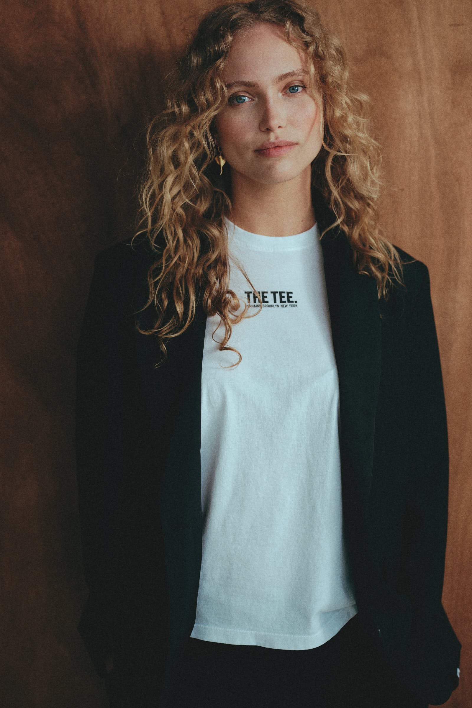 T-SHIRT PRINT (LANIE) WHITE - BLACK