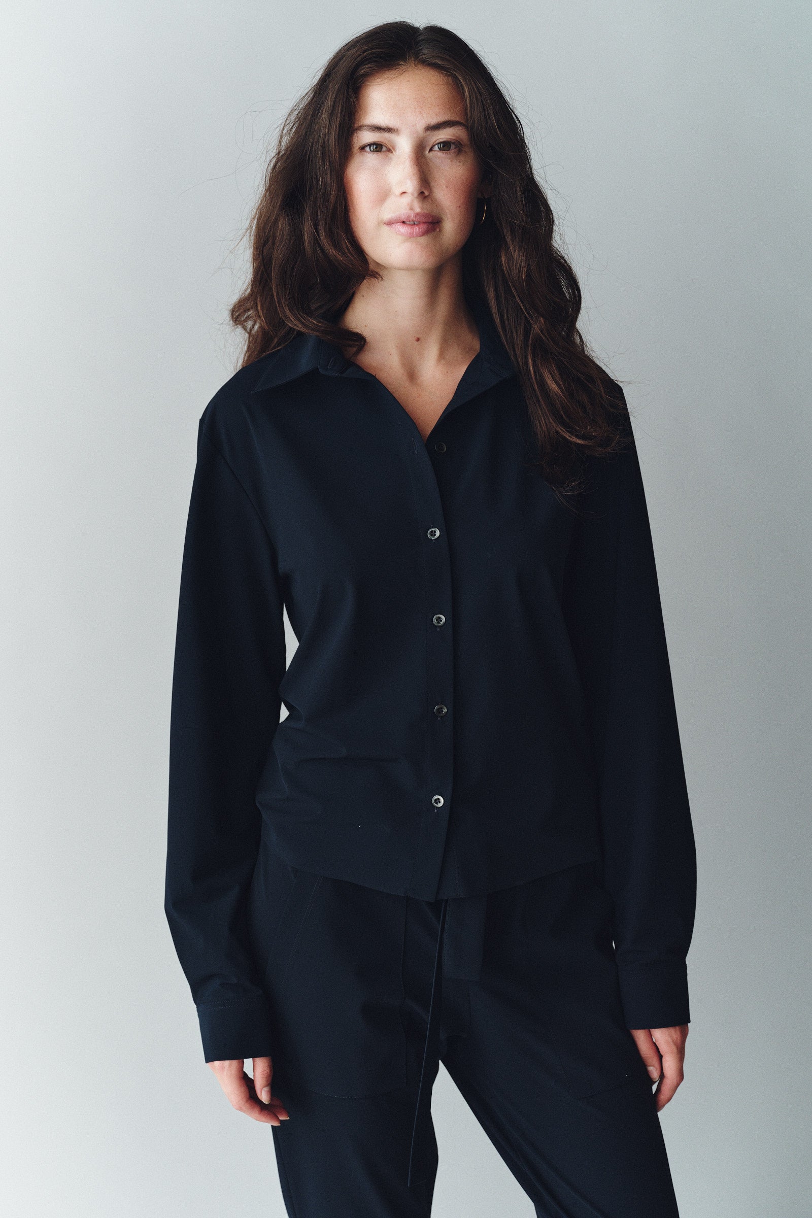 BLOUSE (LOWELL) NAVY