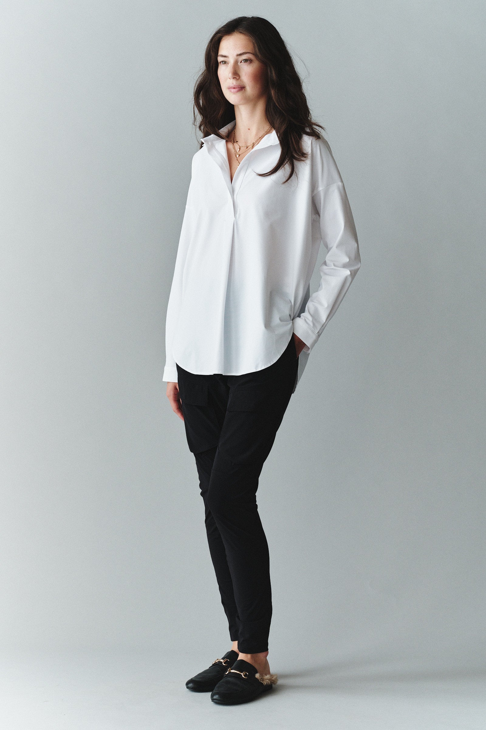 BLOUSE (MAGDA) WHITE