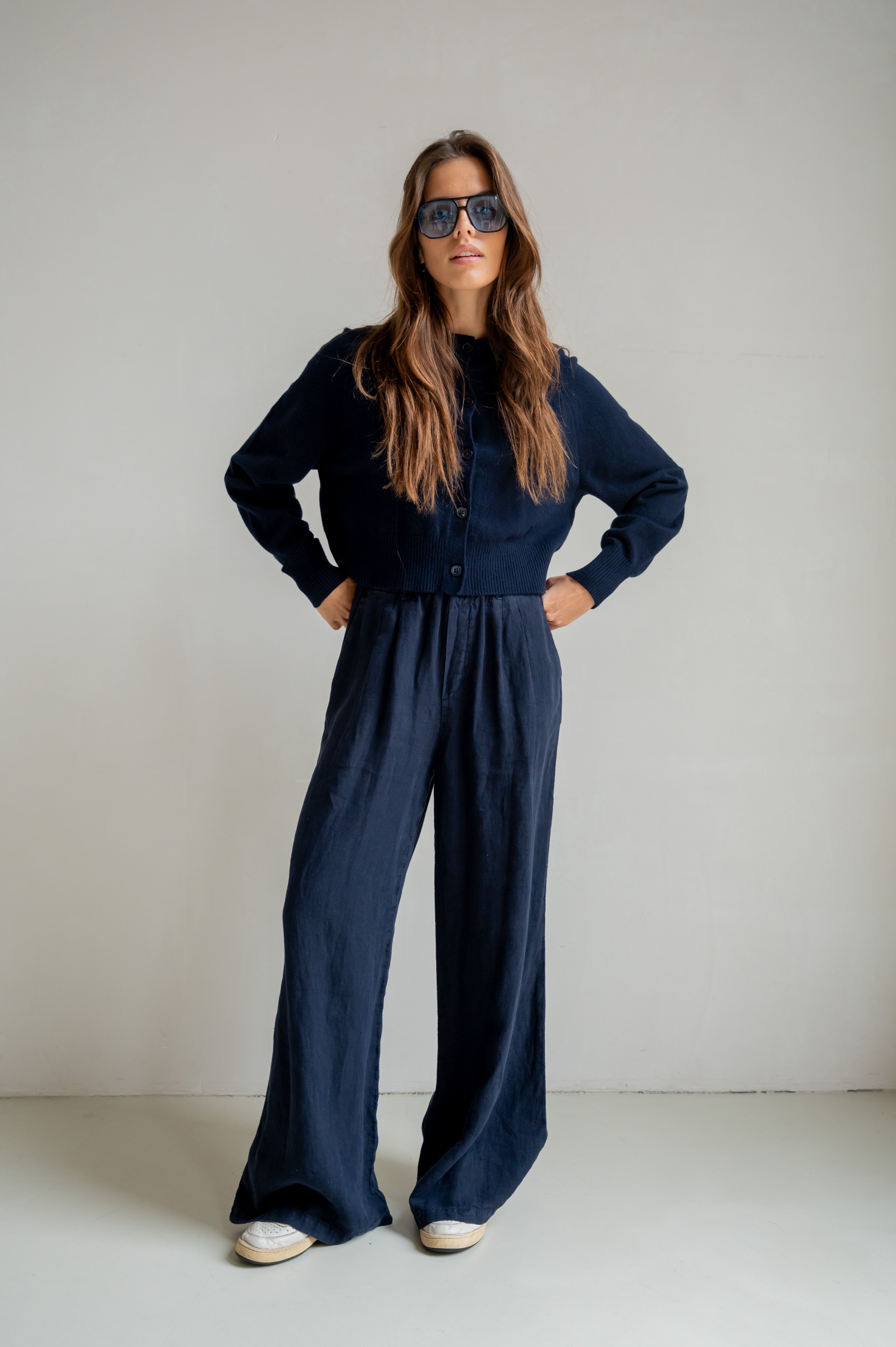 CARDIGAN (S26B397) NAVY