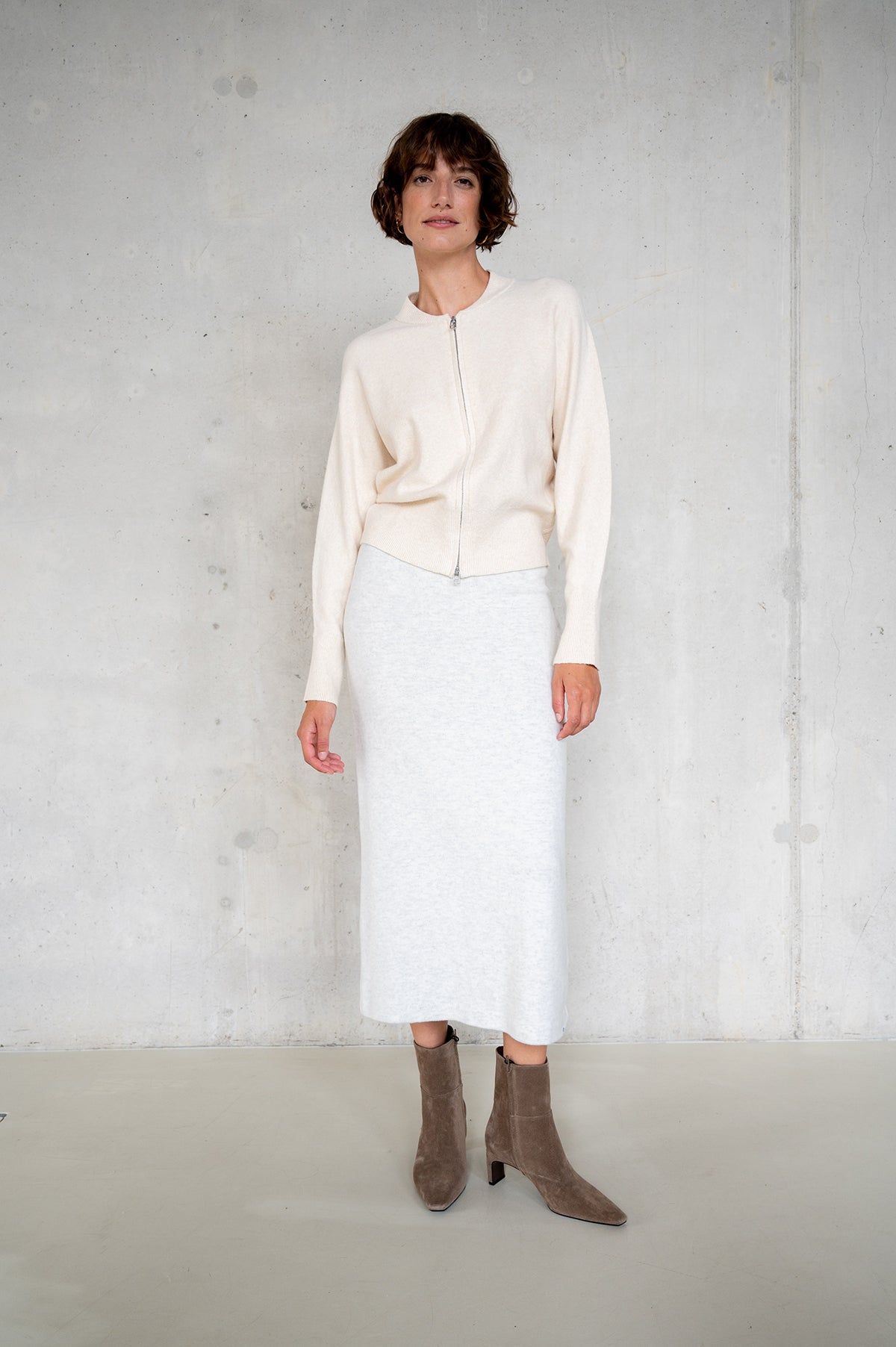 CARDIGAN (W25B378LTD) ECRU