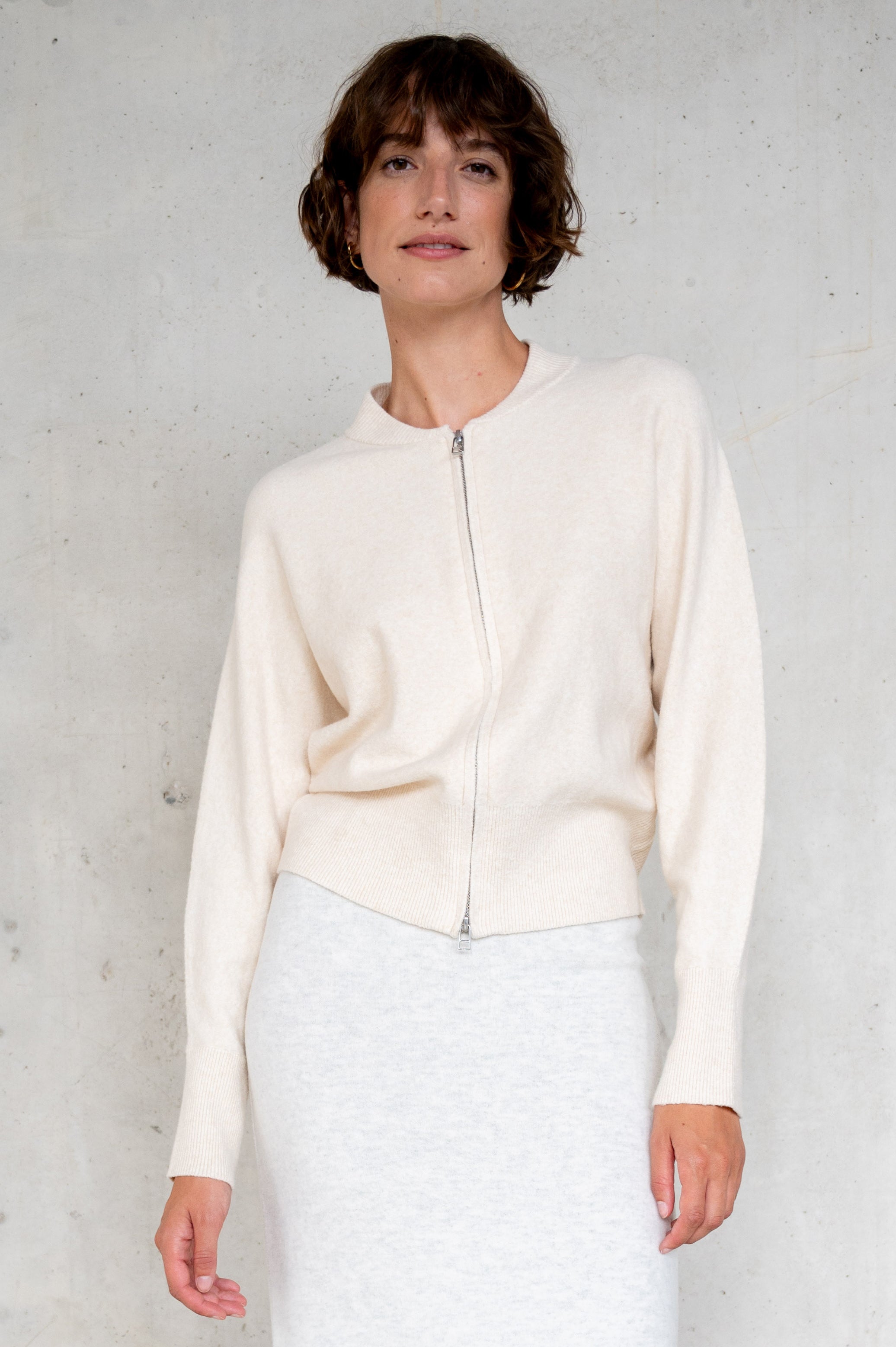 CARDIGAN (W25B378LTD) ECRU