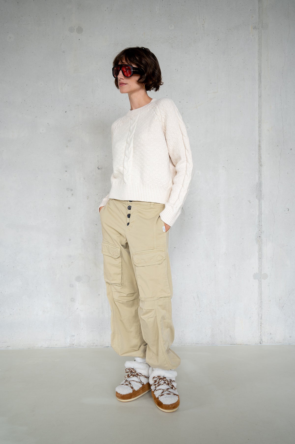 JUMPER (W25B377LTD) ECRU