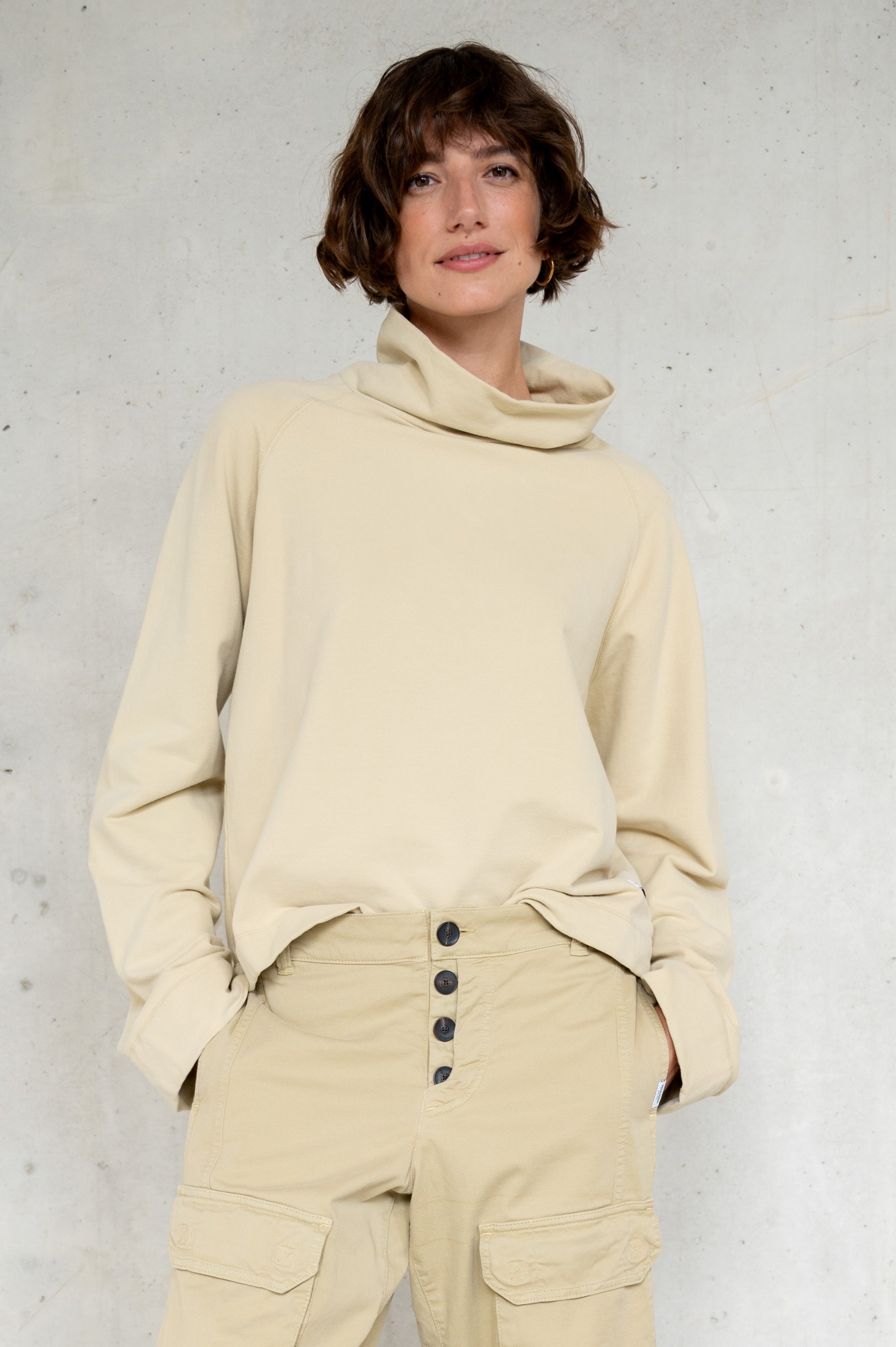 SWEATER (W25F1755LTD) SAND