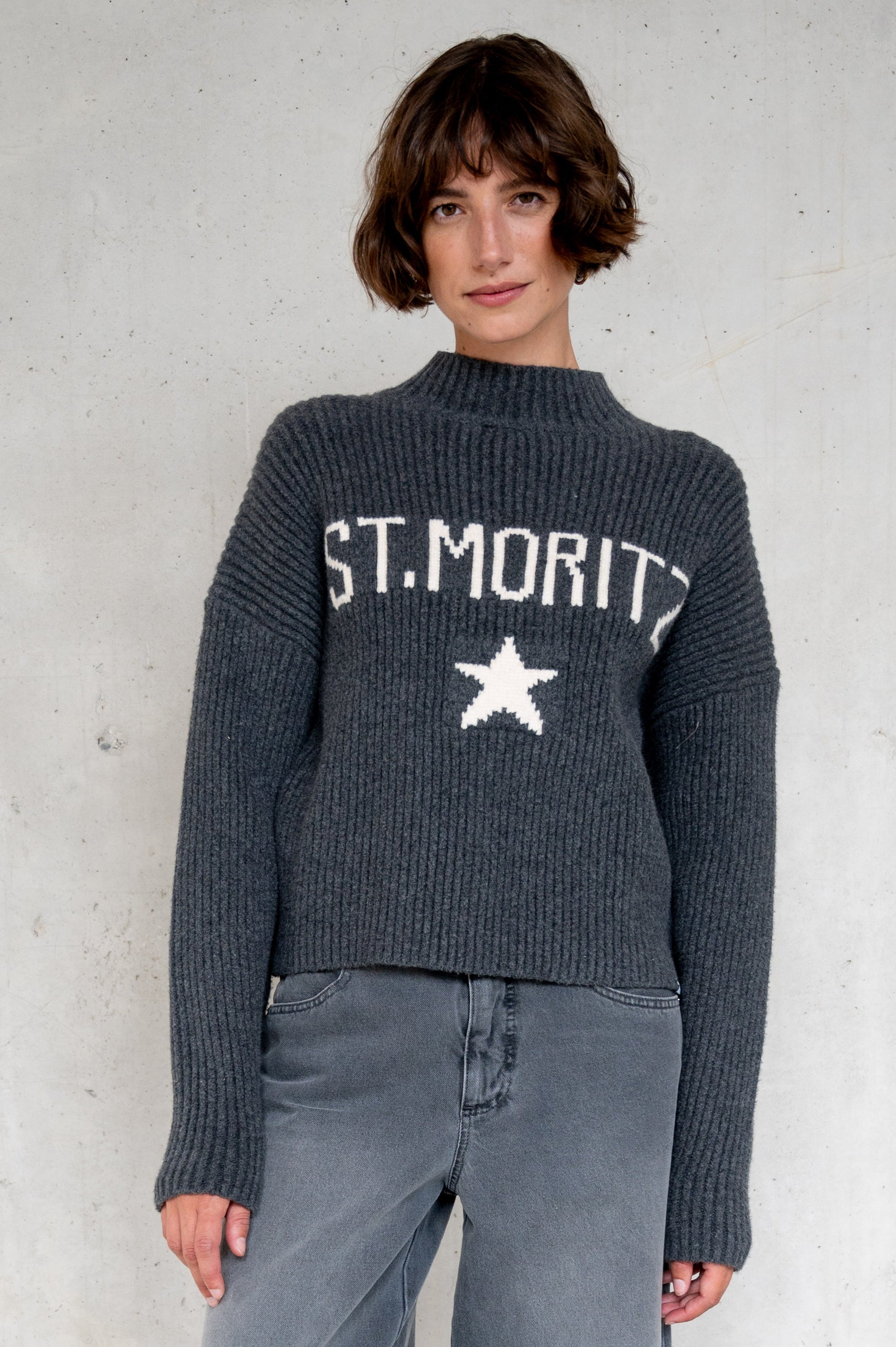 JUMPER (W25B380LTD) ANTRA - ECRU