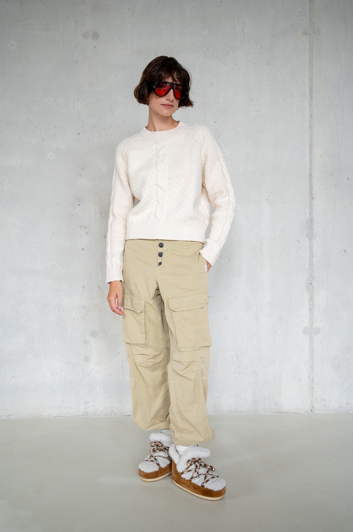 TROUSERS (W25Z815LTD) SAND