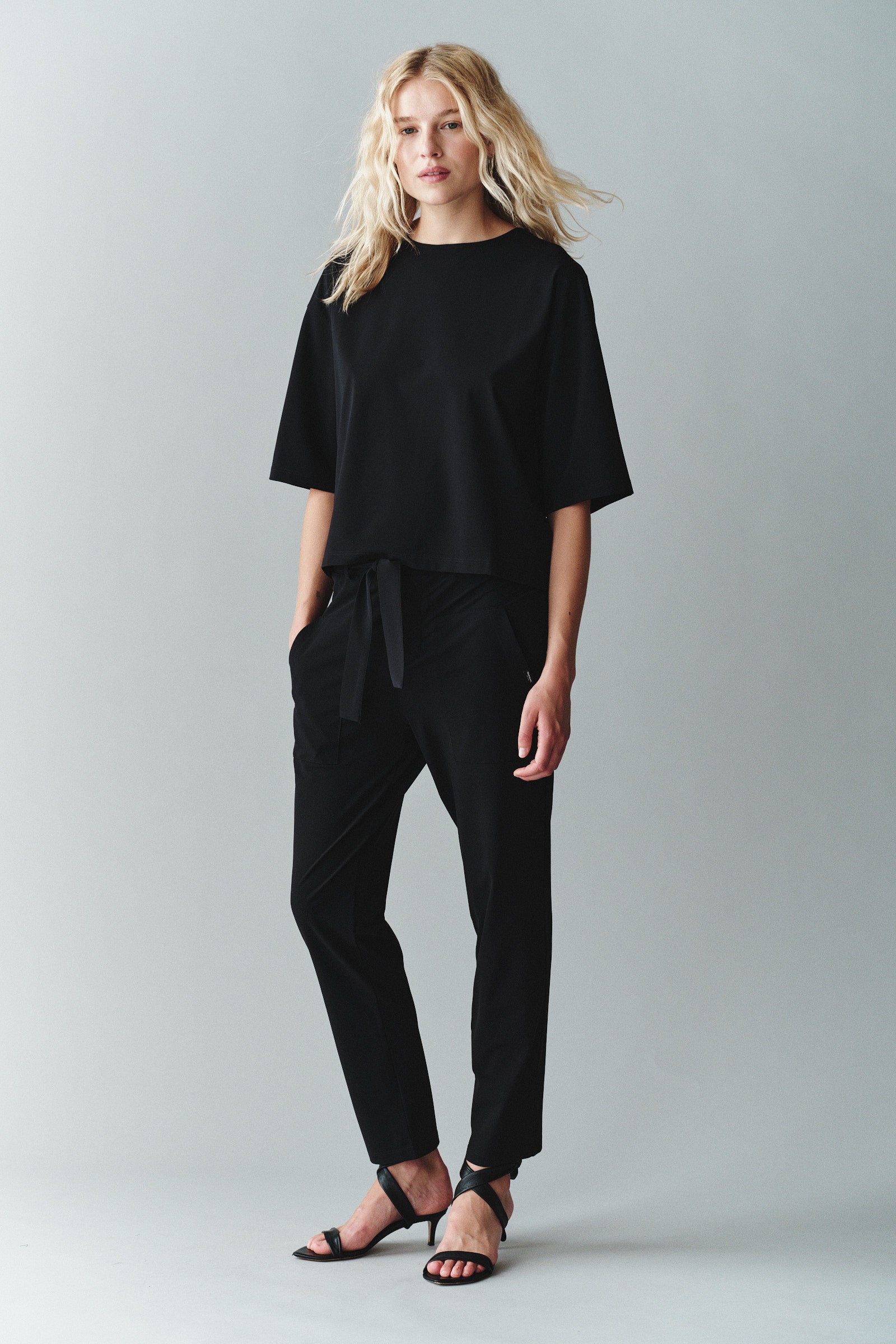 TROUSERS (RALEIGH) BLACK