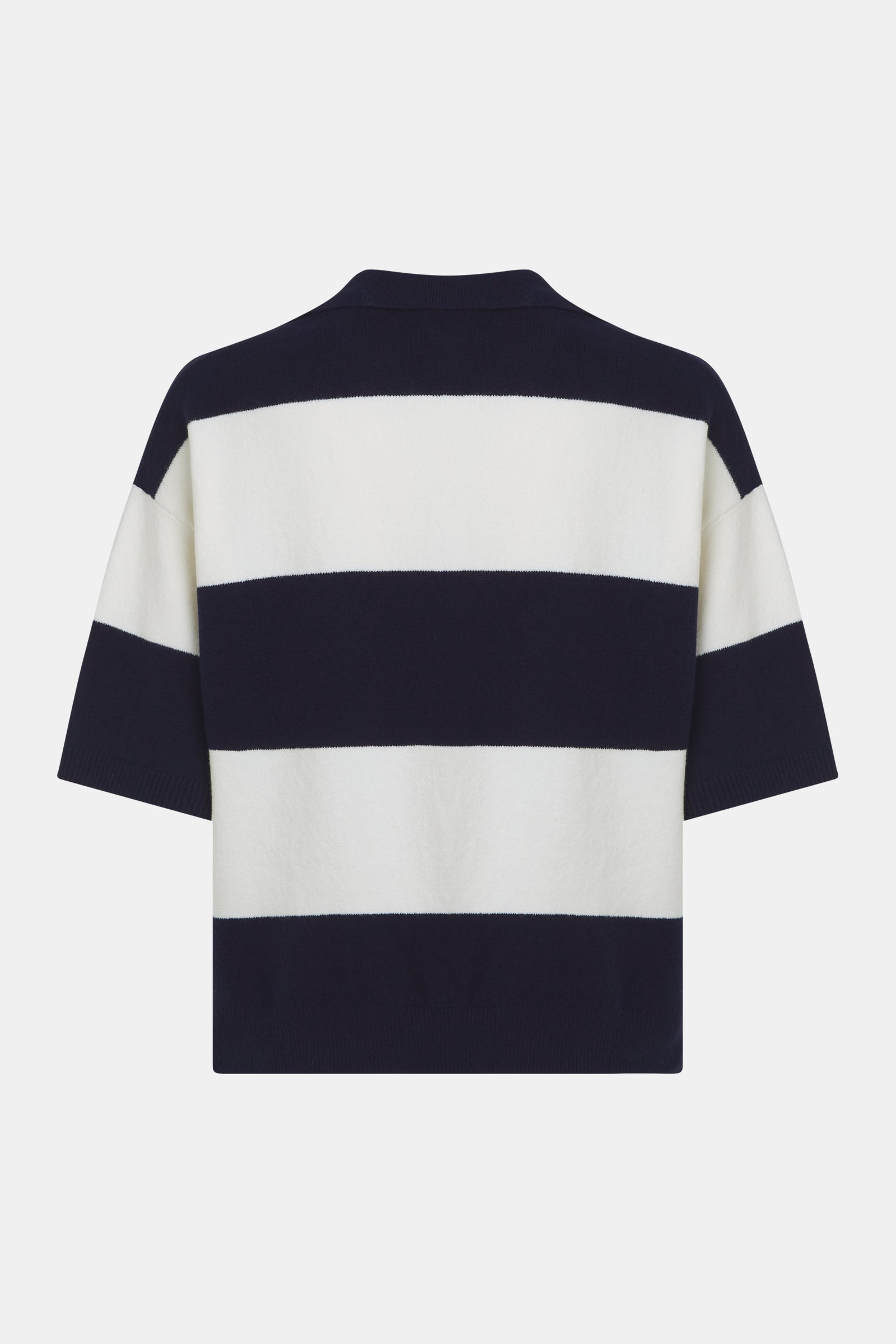 JUMPER STRIPE (S26B399) NAVY - ECRU