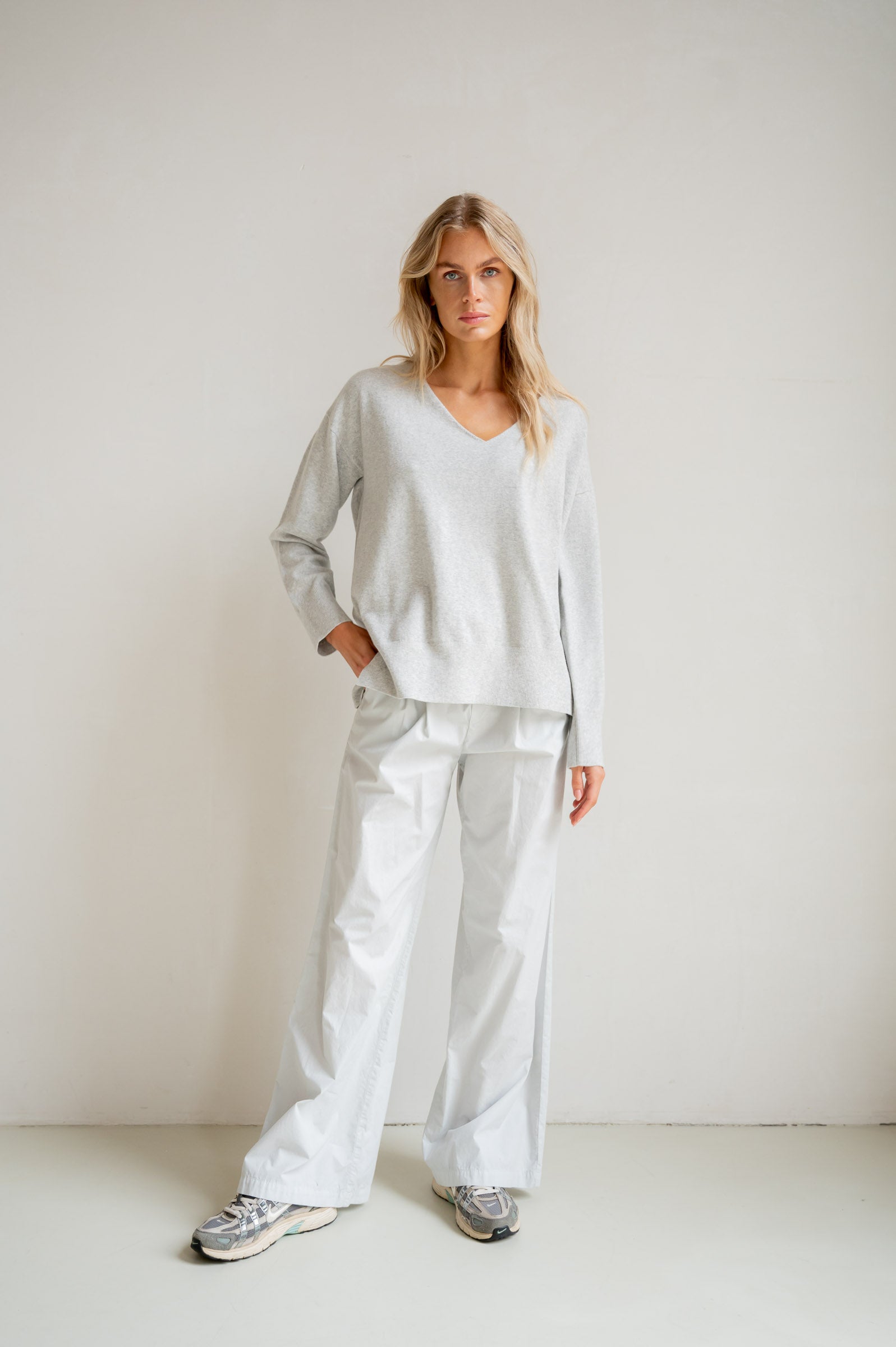 JUMPER (S26B401) GREY MELANGE