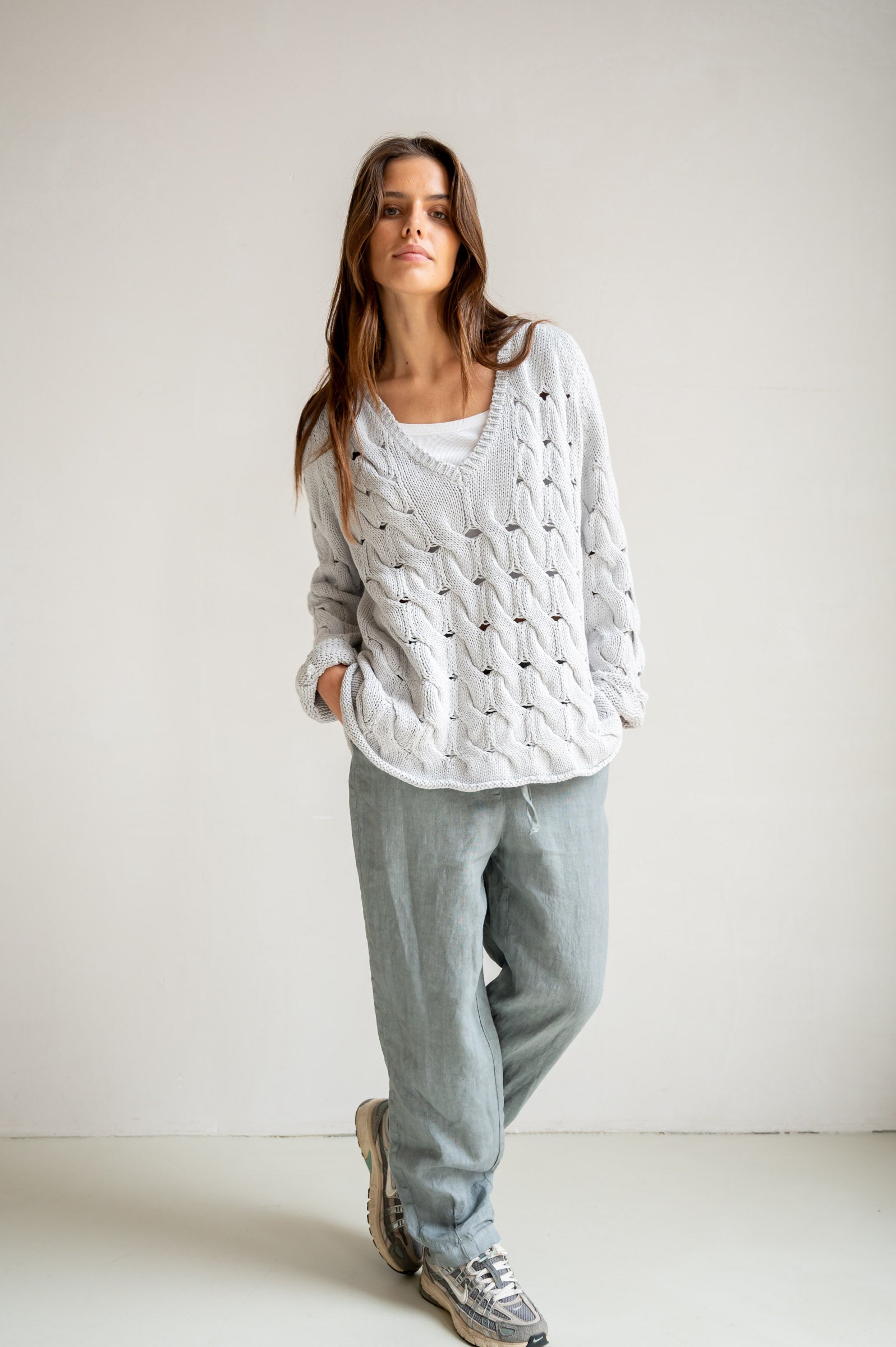 JUMPER (S26B402) CHALK