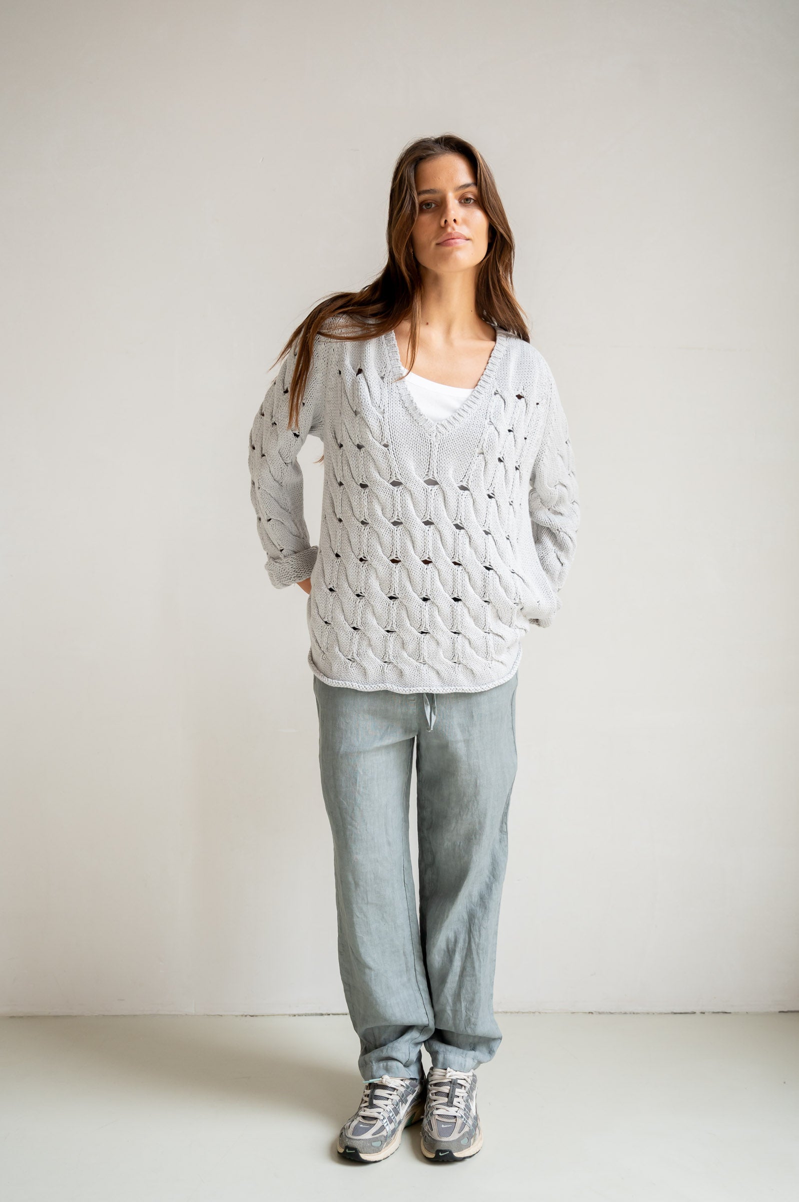 JUMPER (S26B402) CHALK