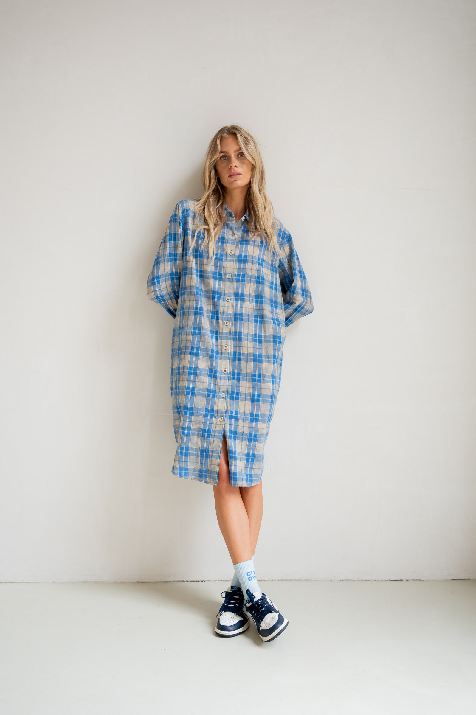 DRESS (S26C350) BLUE