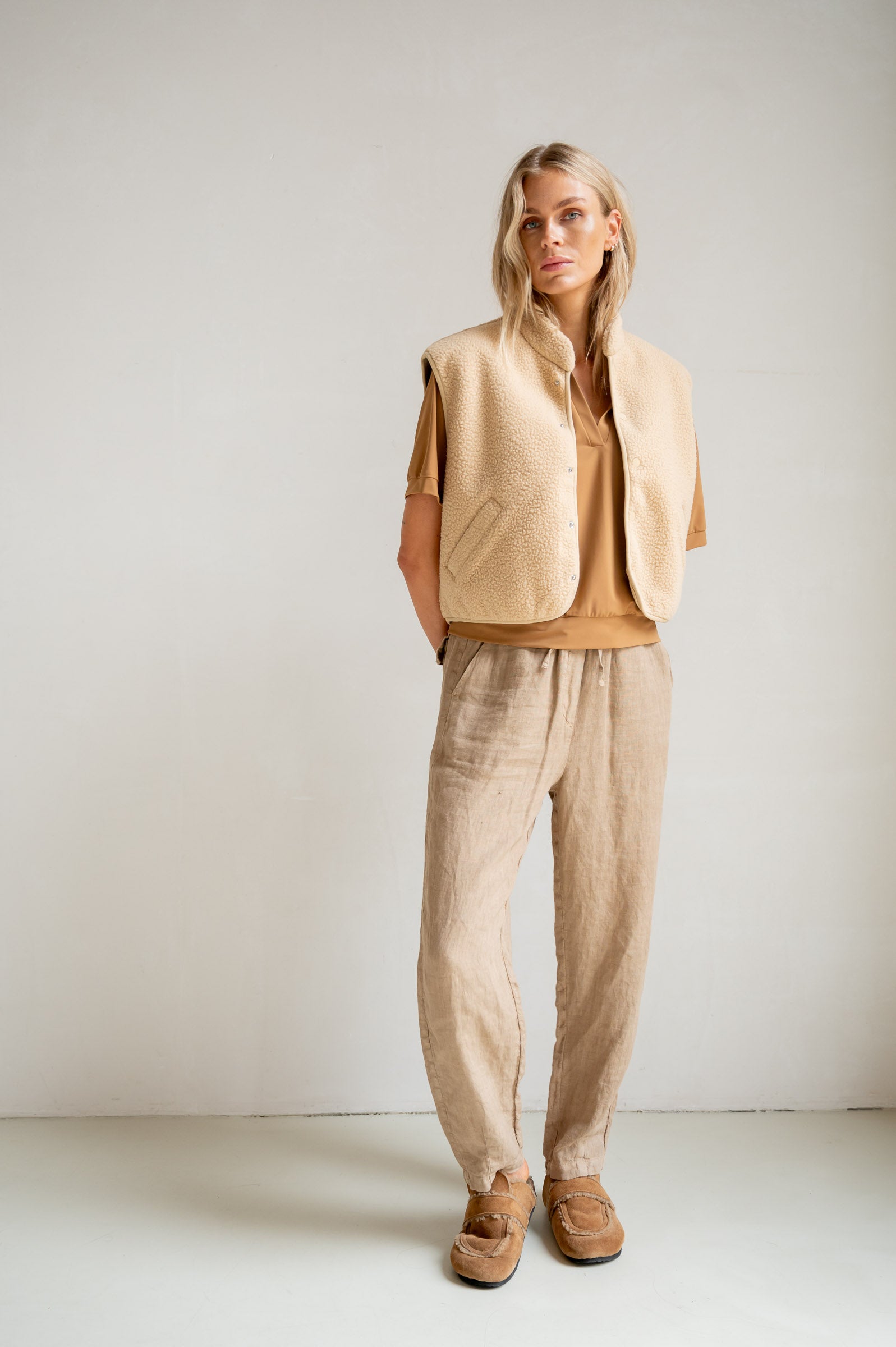 WAISTCOAT (S26C352) BEIGE