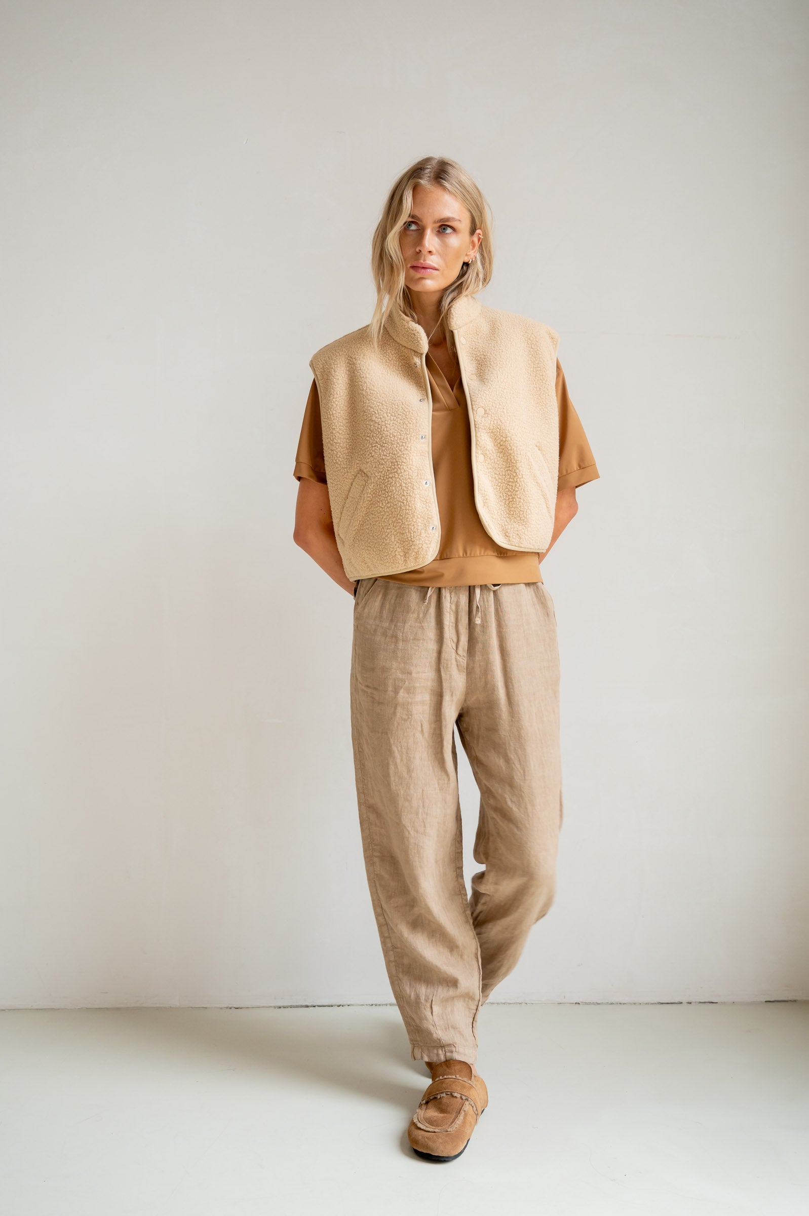 WAISTCOAT (S26C352) BEIGE