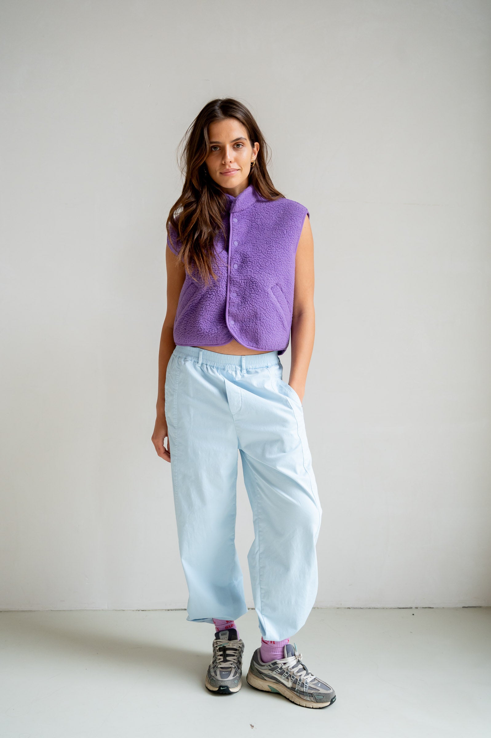 WAISTCOAT (S26C352) SMOKY GRAPE