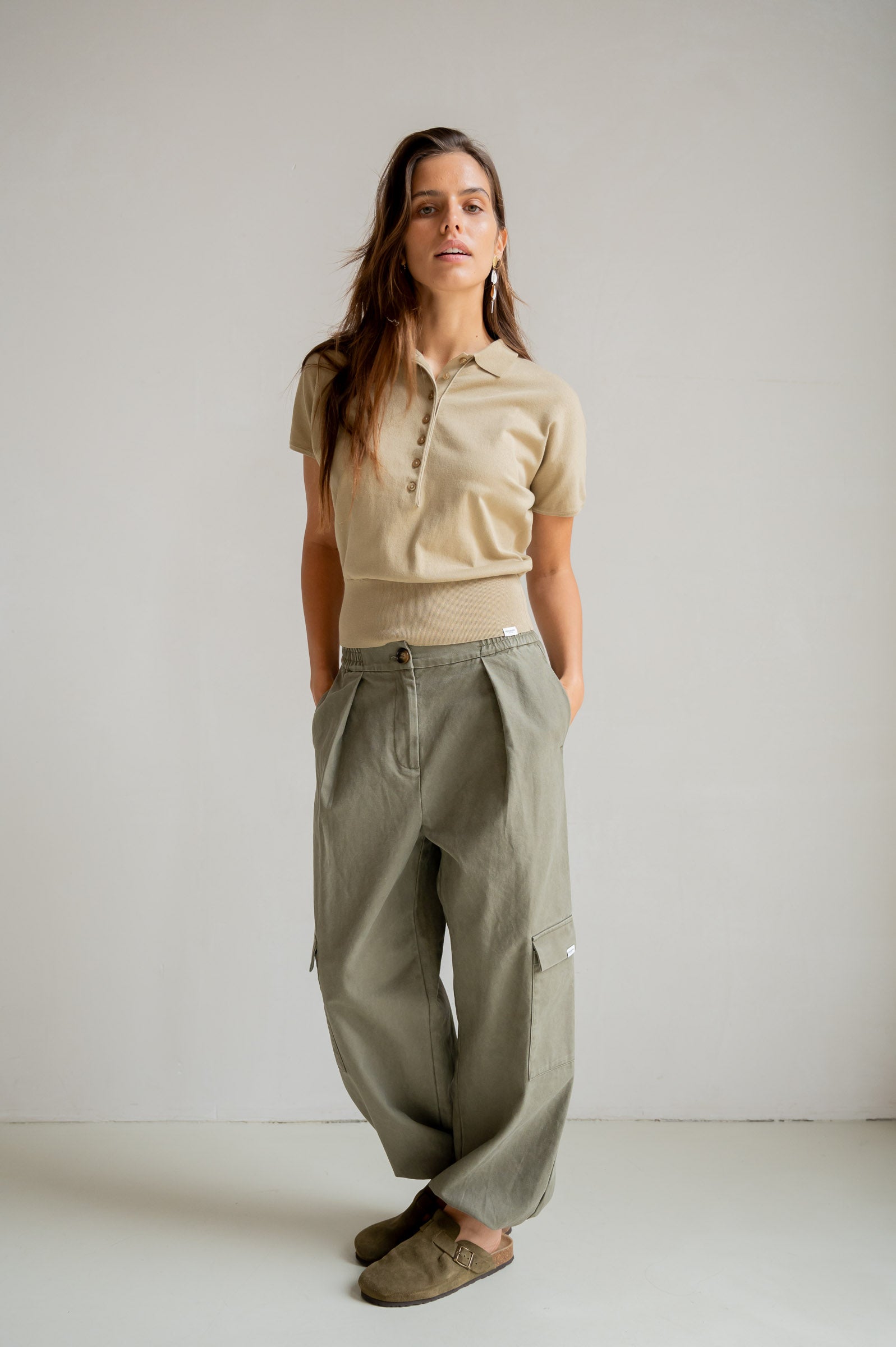 CARGO TROUSERS (S26C354) SAGE