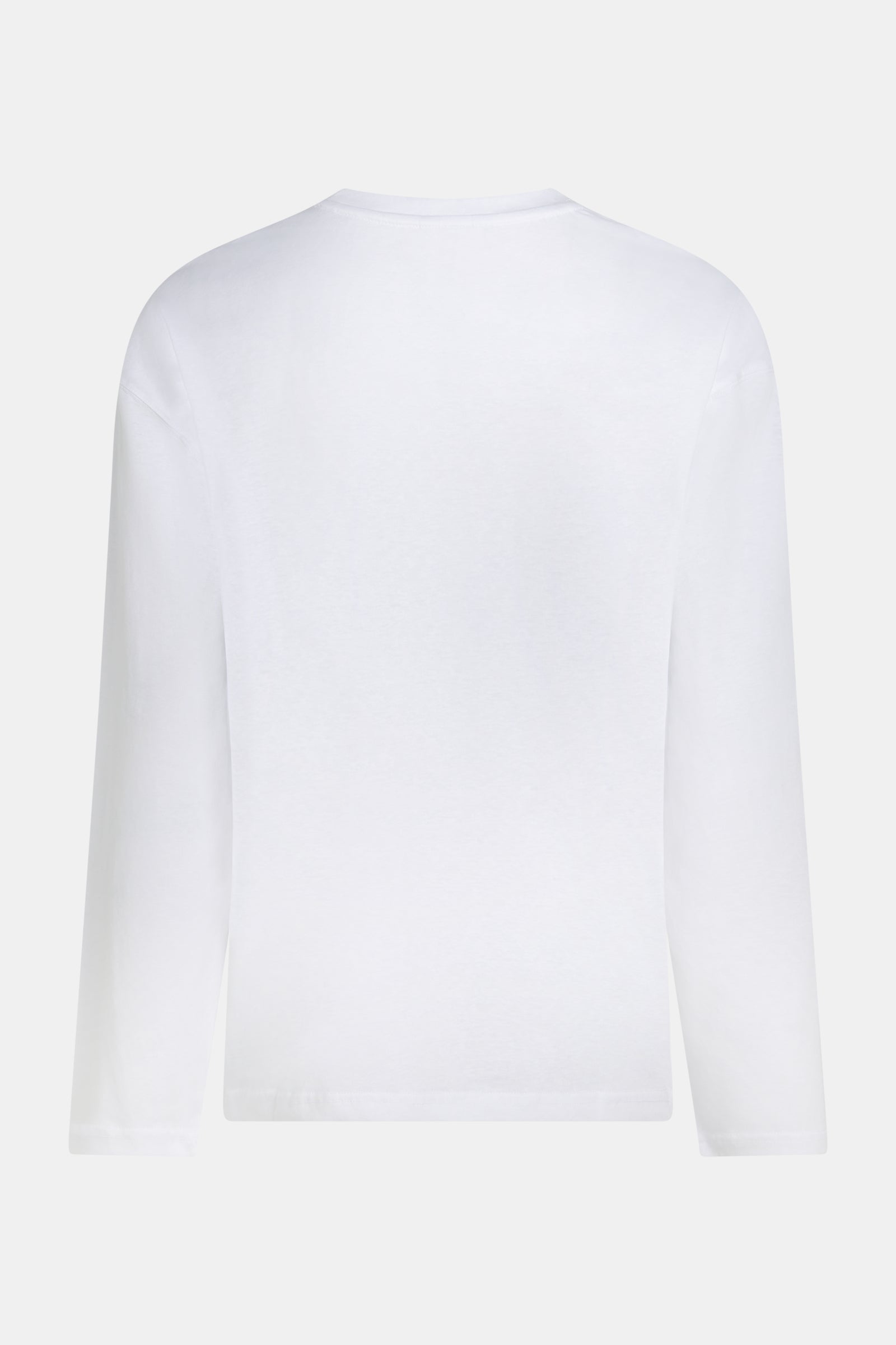 LONGSLEEVE PRINT (S26C376) WHITE - BLACK