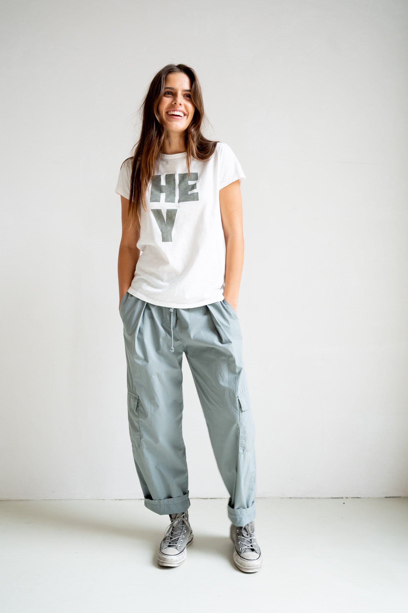 T-SHIRT PRINT (S26F1805) ECRU - MONUMENT