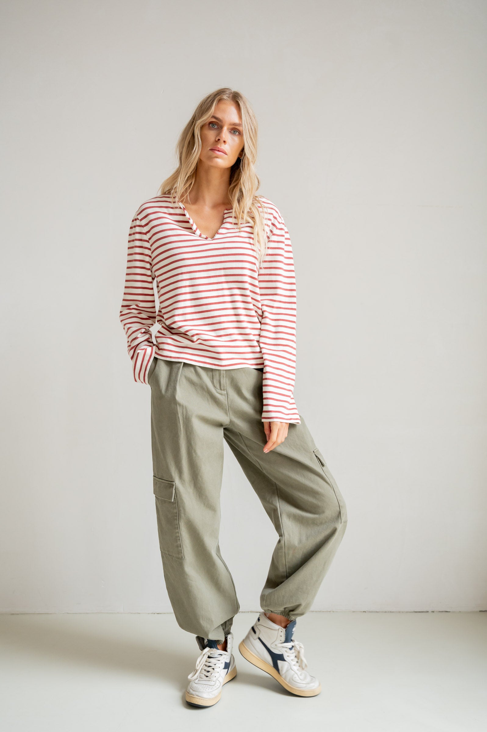CARGO TROUSERS (S26C354) SAGE
