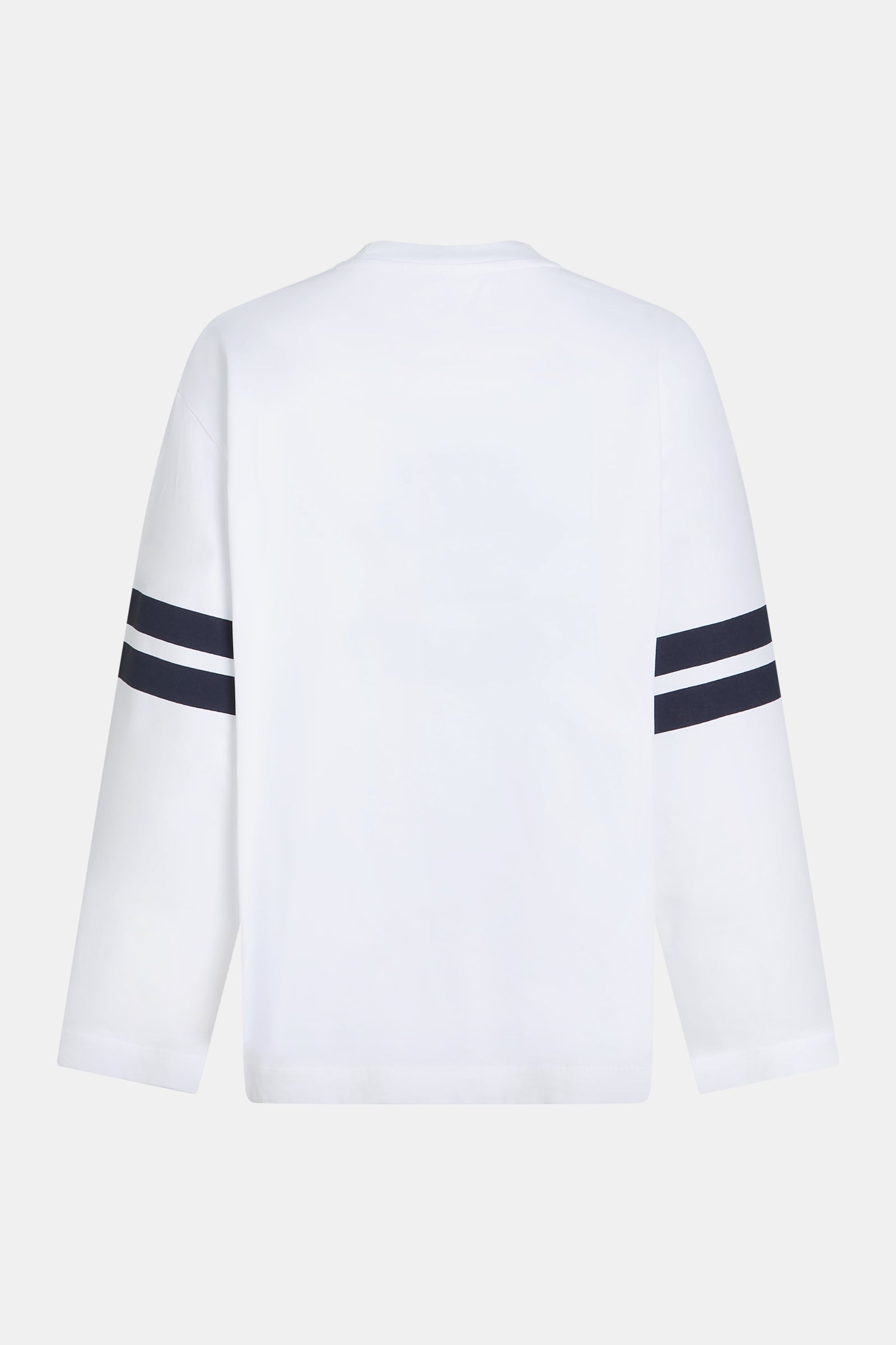 LONGSLEEVE PRINT (S26F1807) WHITE - NAVY