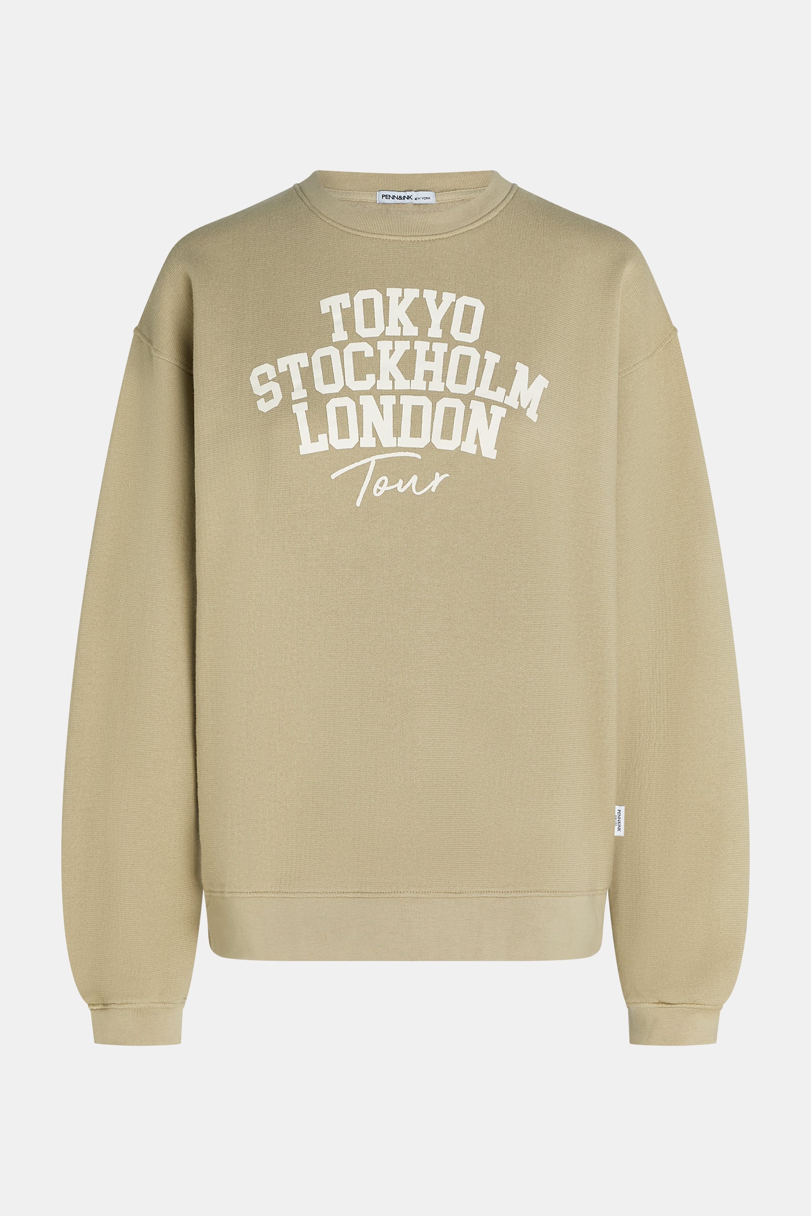 SWEATER PRINT (S26F1827) PEPPER - ECRU