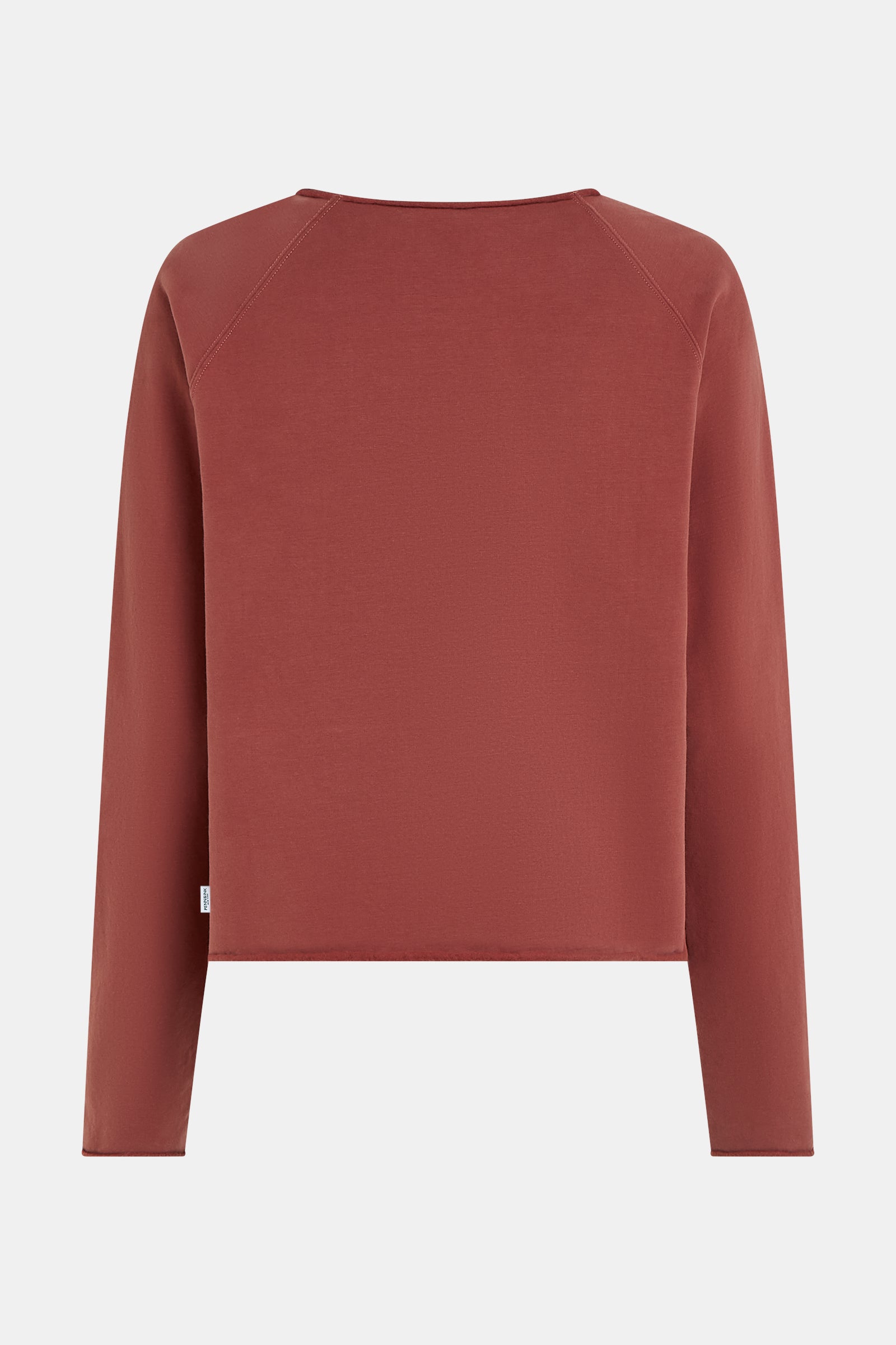 SWEATER PRINT (S26F1830) BURGUNDY - ECRU