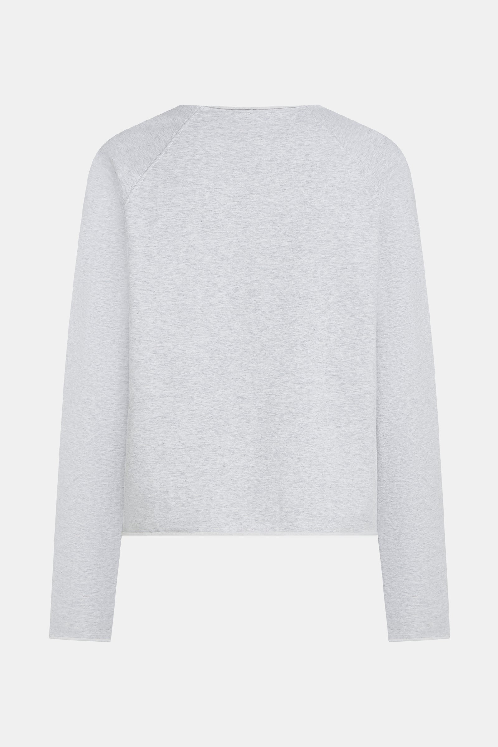 SWEATER PRINT (S26F1830) GREY MELANGE - BLACK